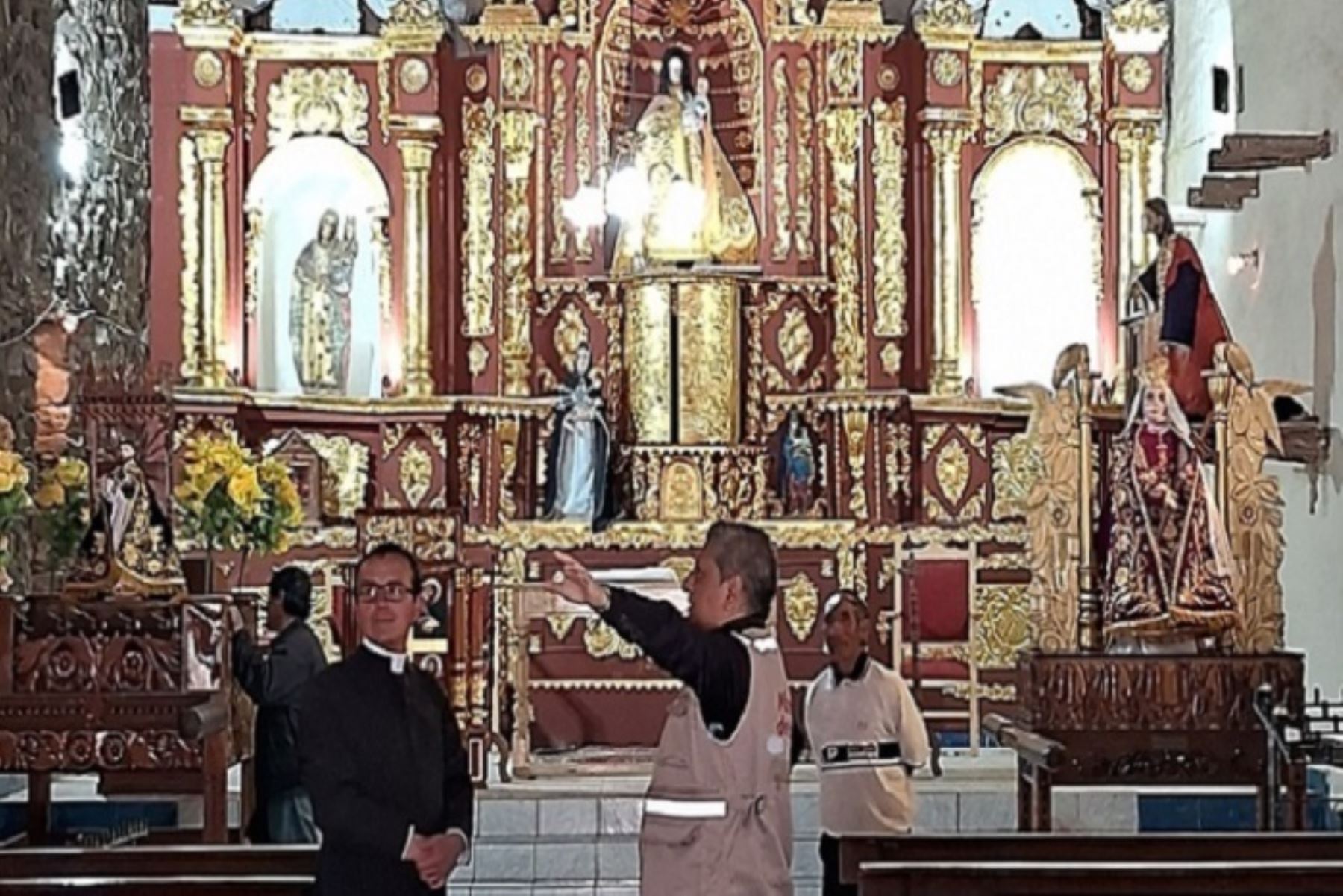La labor de prevención se ejecutó en las iglesias San Miguel Arcángel, San Cristóbal, San Juan, Santo Domingo, Apóstol Santiago y Santa María.