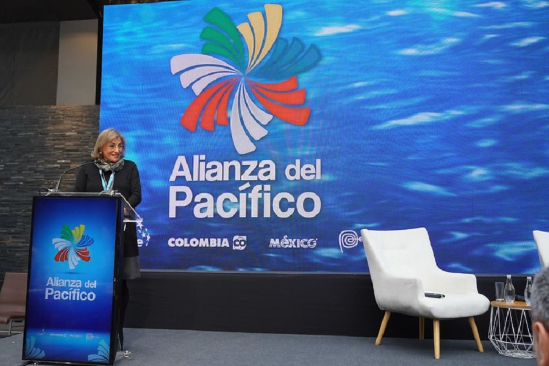 Viceministra de Turismo, Madeleine Burns, participó en la reunión del Grupo Técnico de Turismo de la Alianza del Pacífico en Santiago de Chile. Foto: Cortesía.