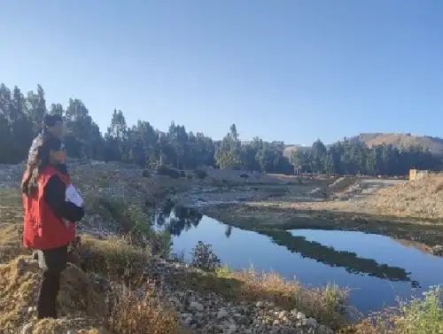 Contraloría advierte que obra de saneamiento que se ejecuta en el distrito de Matahuasi, en Junín, se encuentra paralizada desde 2016 a pesar que ya se pagó casi la totalidad de su costo.