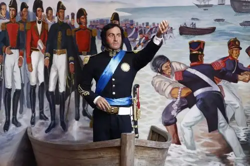 La casona que albergó al libertador José de San Martín en Pisco reabrió hoy sus puertas. El monumento se ha convertido en un importante y moderno museo. ANDINA/Daniel Bracamonte