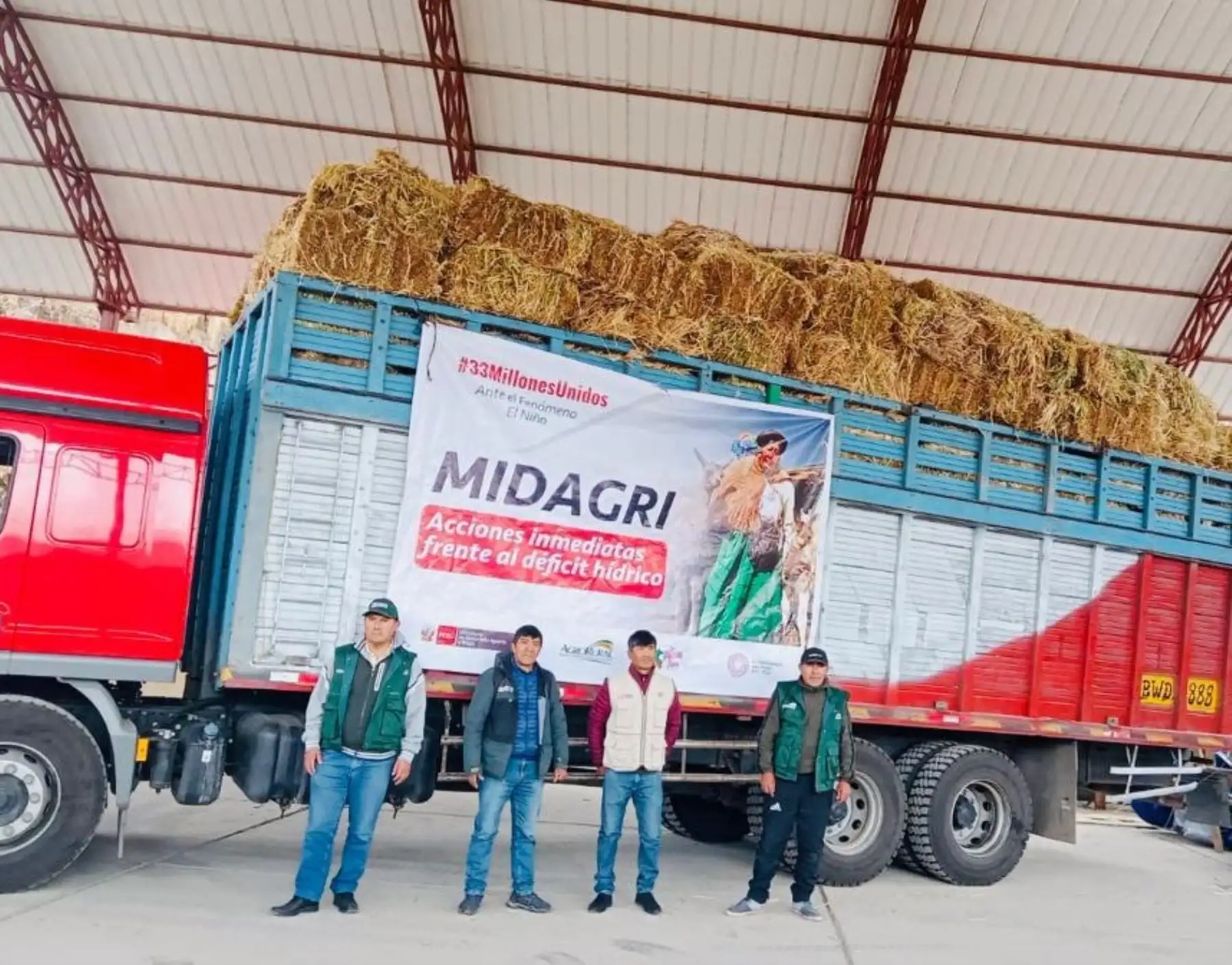 Agro Rural dispone de S/ 179 millones para la atención inmediata de productores de nueve regiones del sur del país afectadas por el déficit hídrico ante la ausencia de lluvias a causa del Fenómeno El Niño. ANDINA/Difusión