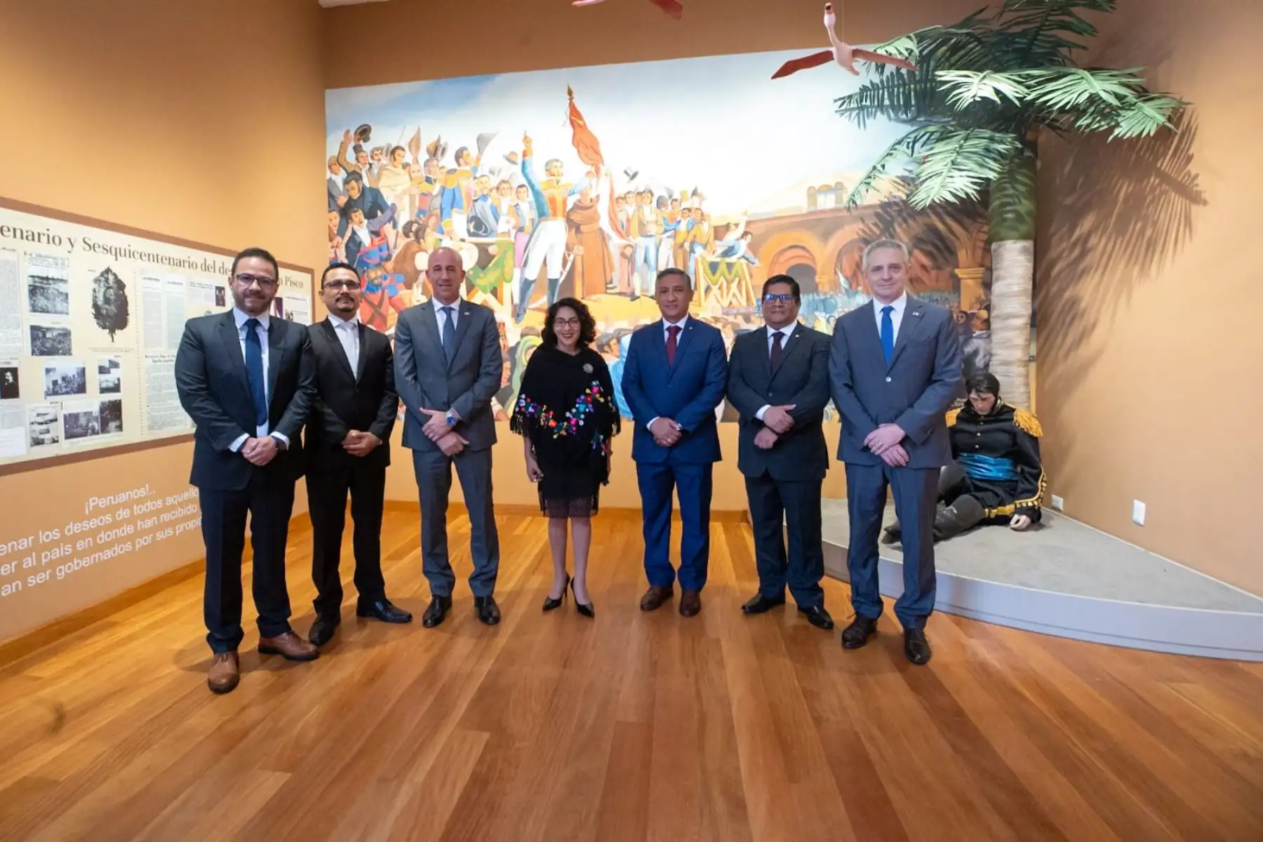 La reconstrucción de Casa Cuartel de San Martín dará brillo y valor a sitio histórico a este monumento ubicado en Pisco, afirmó la ministra de Cultura, Leslie Urteaga. ANDINA/Difusión