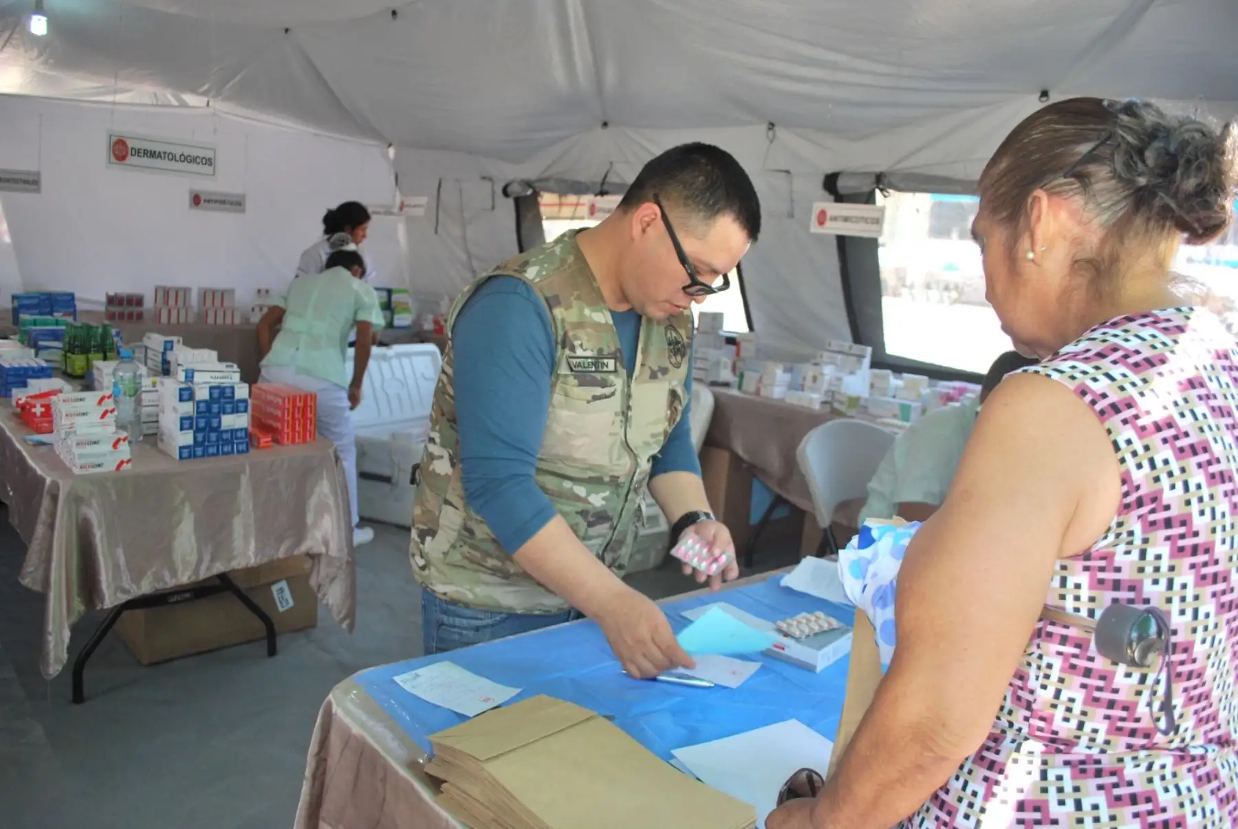 El Comando Conjunto de las Fuerzas Armadas organiza una campaña cívica multisectorial en el distrito de Pichanaqui, región Junín. Foto: ANDINA/CCFFAA