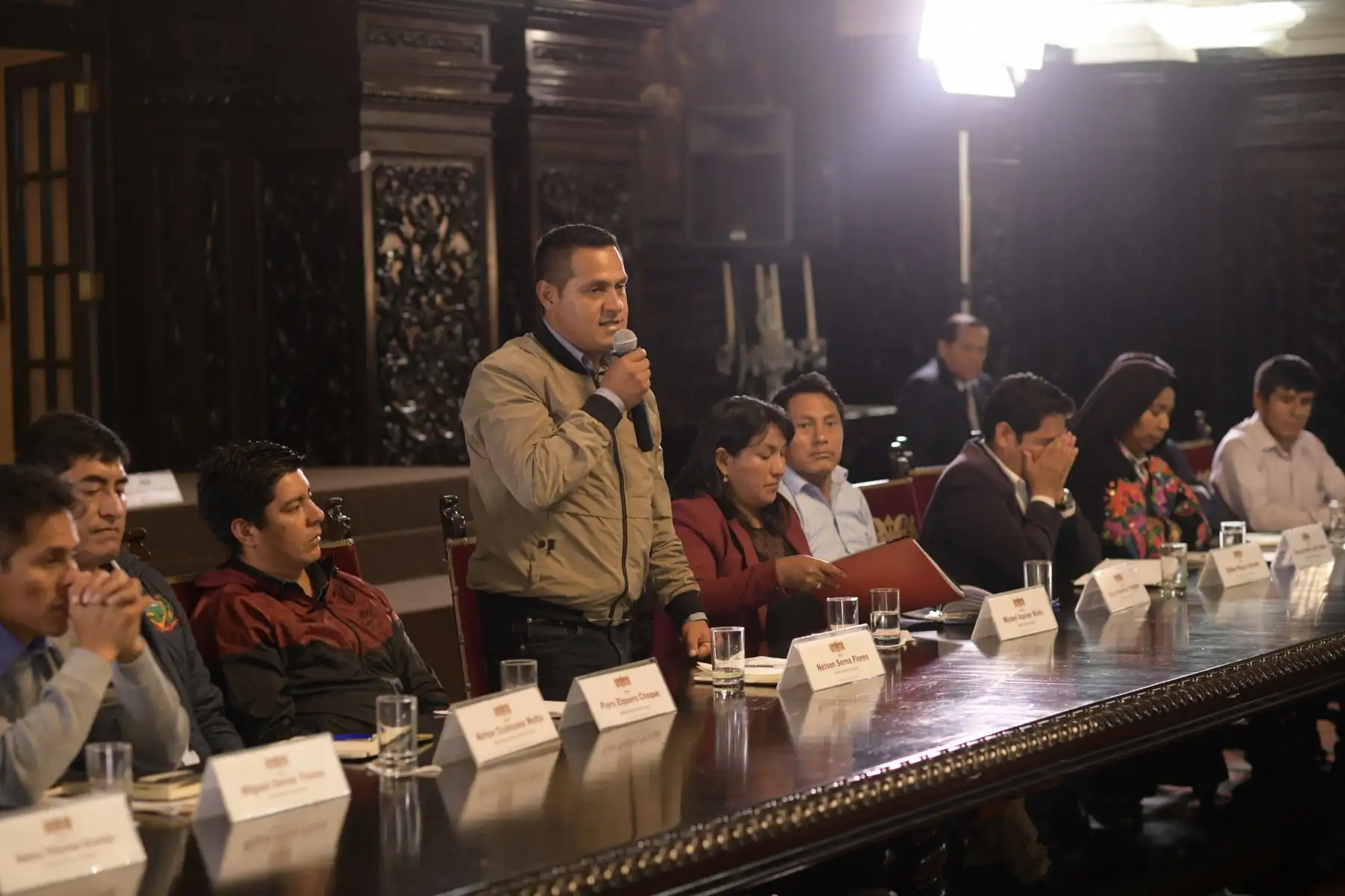 Presidenta Dina Boluarte, se reunió con alcaldes de Apurímac y Puno Foto: ANDINA/Prensa Presidencia