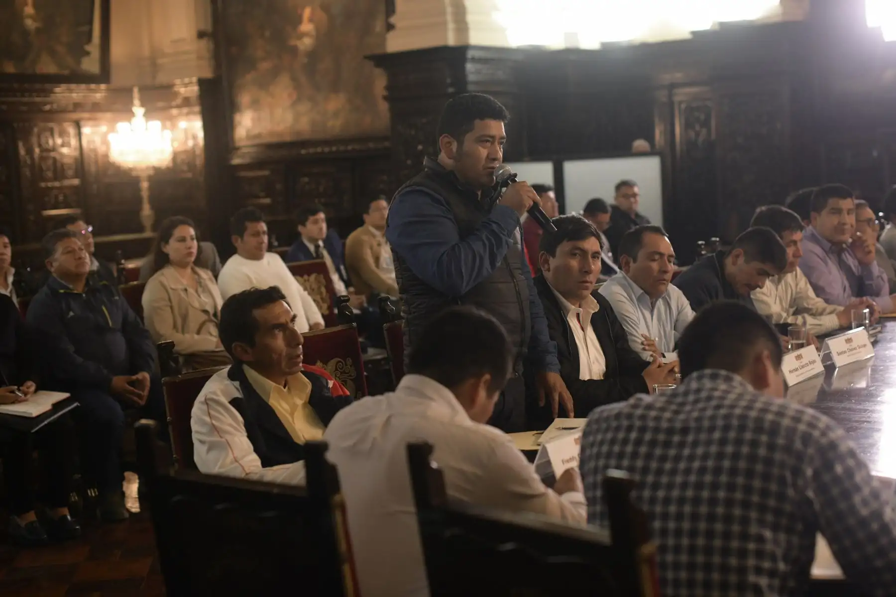 Presidenta Dina Boluarte, se reunió con alcaldes de Apurímac y Puno Foto: ANDINA/Prensa Presidencia