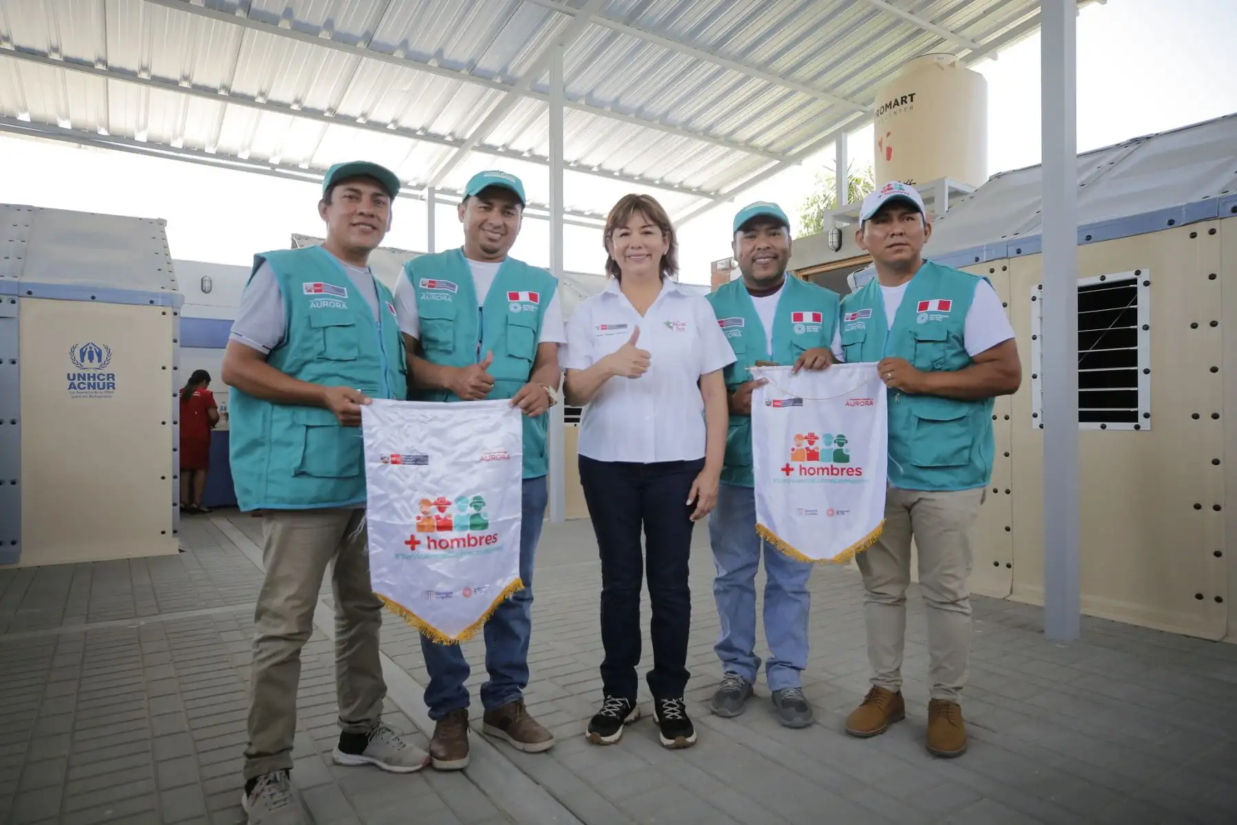 Ministra de la Mujer y Poblaciones Vulnerables, Nancy Tolentino, visitó el Centro Emergencia Mujer Regular de Tumbes
Foto: MIMP