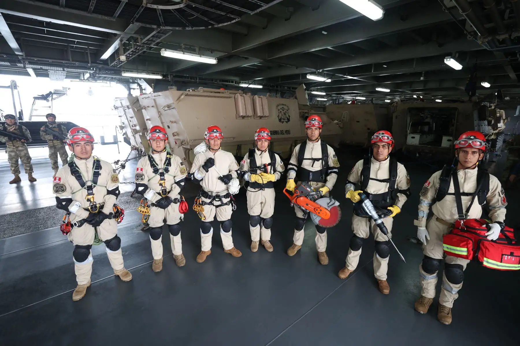 Llegan al país helicópteros SH-3H transferidos por España a la Marina de Guerra del Perú
Foto: MINDEF