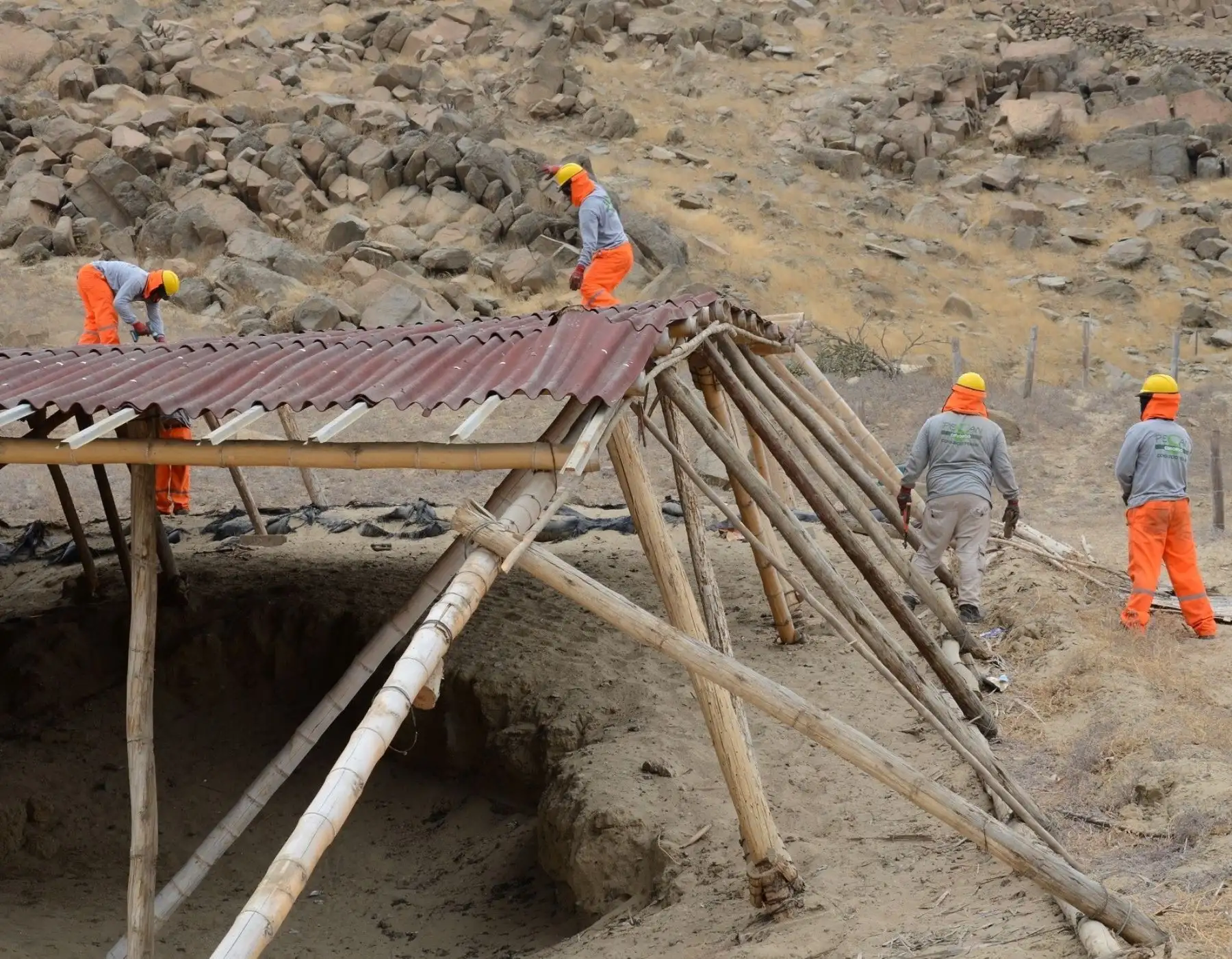 La Unidad Ejecutora Naylamp-Lambayeque inició las acciones para proteger el patrimonio cultural de sitios arqueológicos y museos de esa región ante el inminente Fenómeno El Niño anunciado para los próximos meses. ANDINA/Difusión