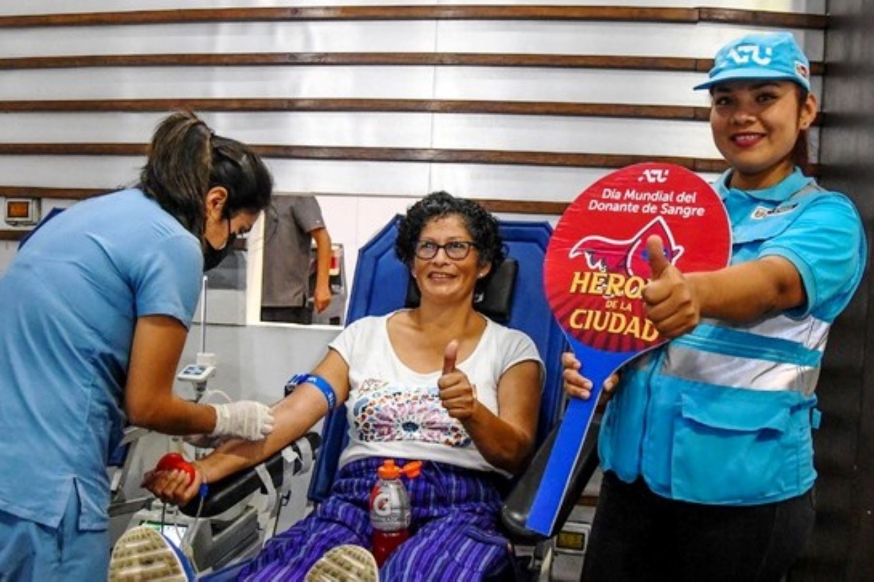 Metropolitano: usuarios podrán donar sangre para pacientes del INSN San Borja. Foto: ANDINA/Difusión.