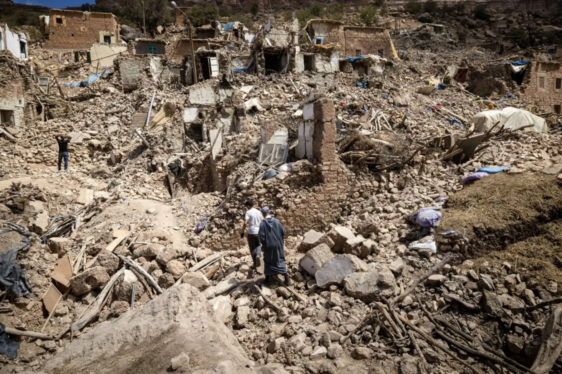 La organización internacional ya desbloqueó un millón de francos suizos (1,7 millones de dólares) de su fondo de respuesta en emergencias. Foto: AFP