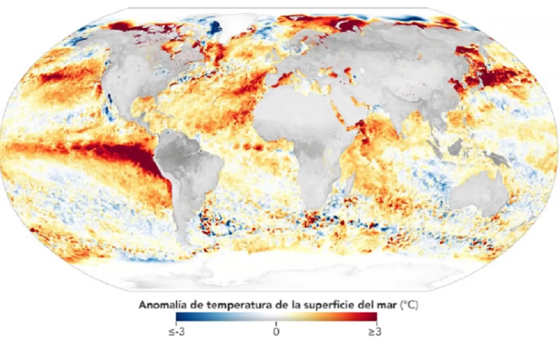 La NOAA anuncia un evento El Niño para los próximos meses.