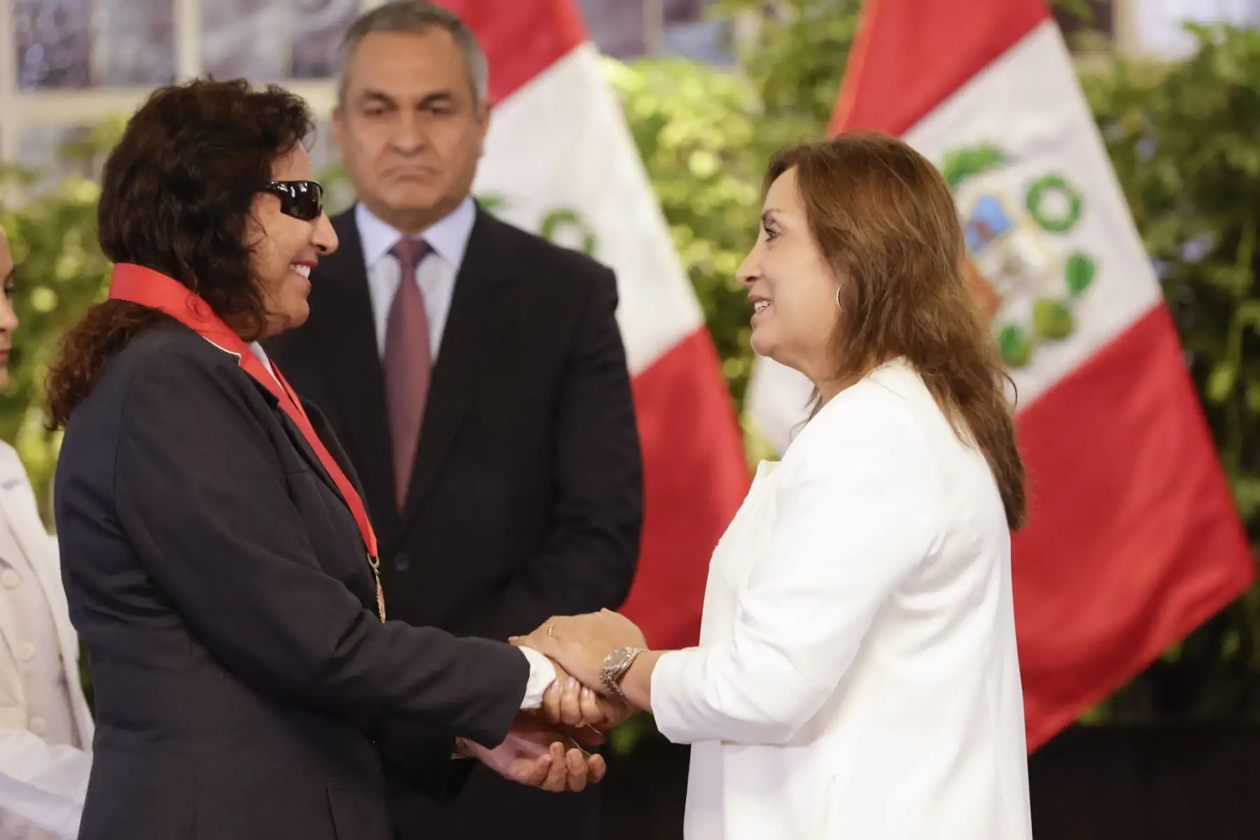 Presidenta Dina Ercilia Boluarte Zegarra participa de la ceremonia por el Día de los Defensores de la Democracia.
Foto: ANDINA/Prensa Presidencia