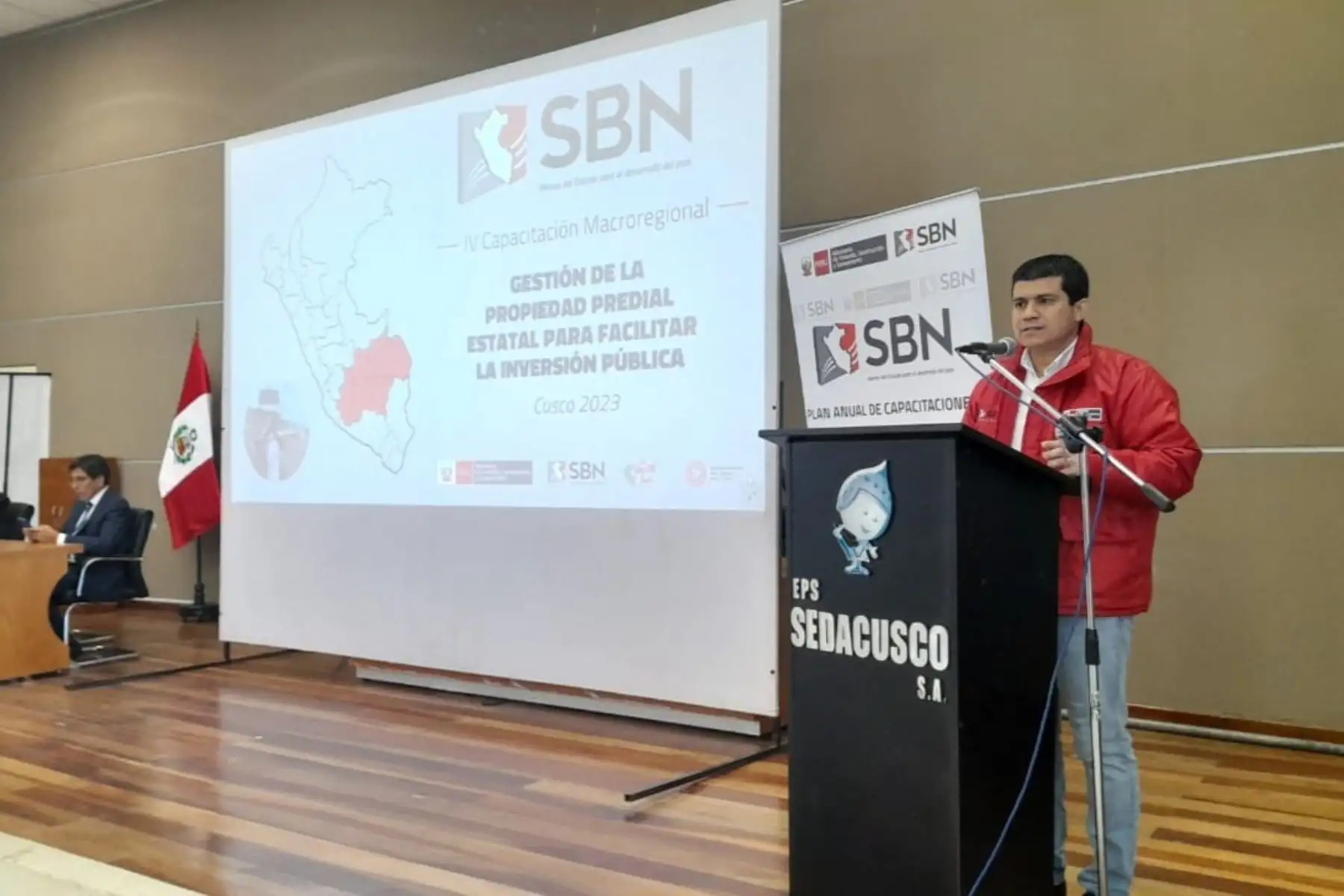 Wilder Sifuentes Quilcate, superintendente nacional de Bienes Estatales. Foto: SBN/Difusión.