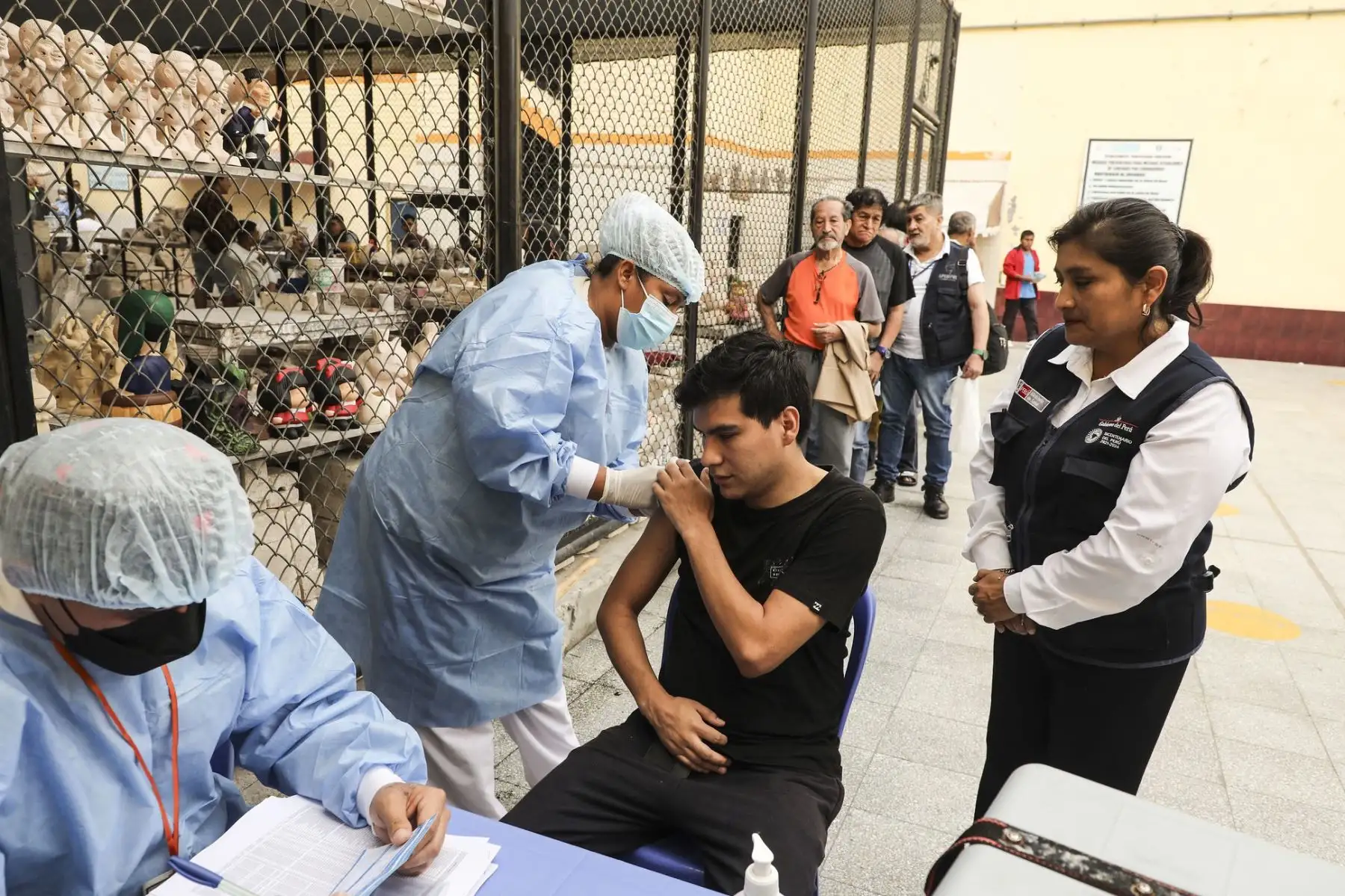 Covid-19: Minsa prioriza la vacunación en los establecimientos penitenciarios del país. Foto: ANDINA/Difusión.