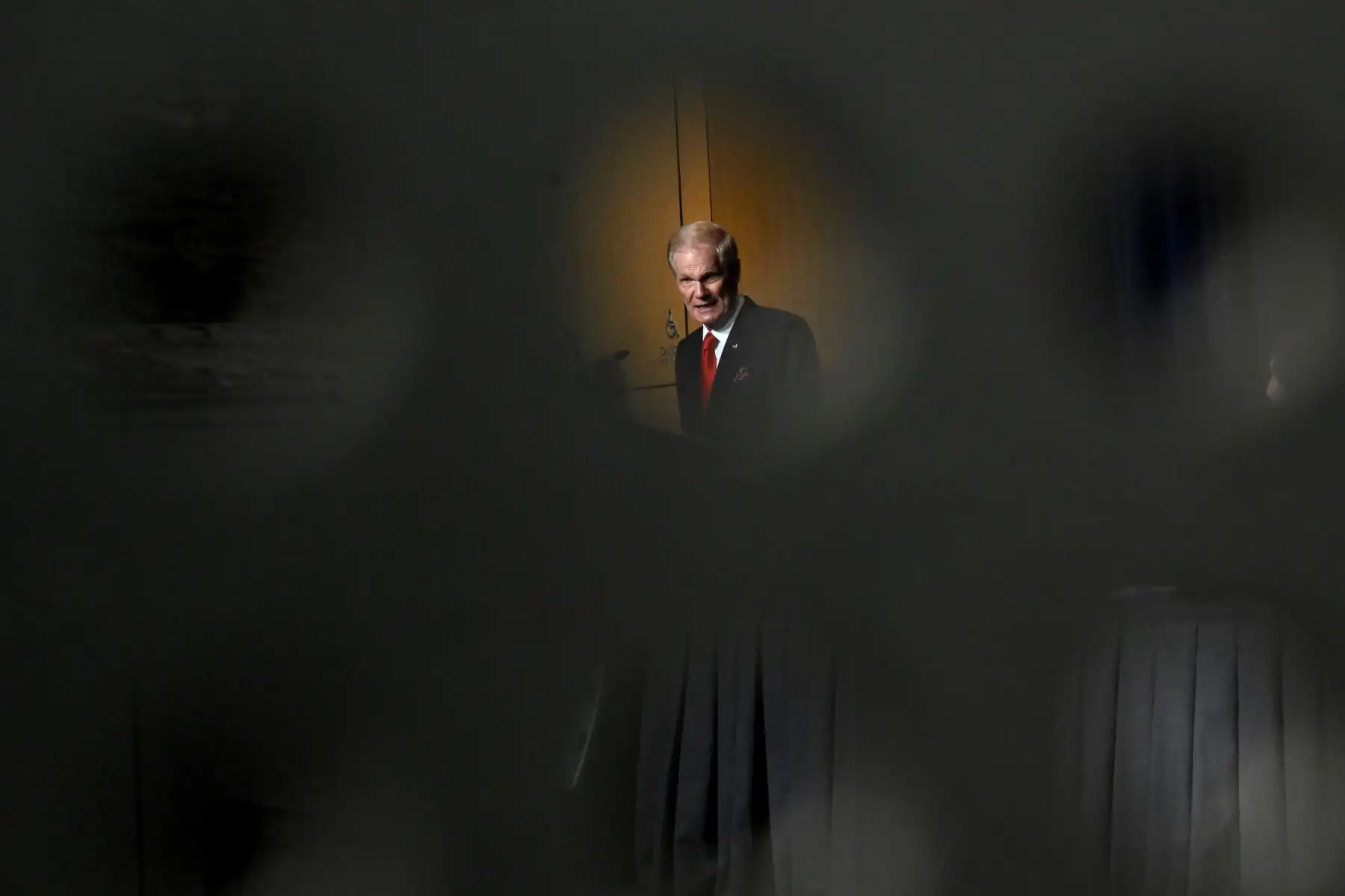 El administrador de la NASA, Bill Nelson, habla durante una conferencia de la NASA sobre fenómenos anómalos no identificados (UAP) en la sede de la NASA en Washington, DC, el 14 de septiembre de 2023.
Foto: AFP