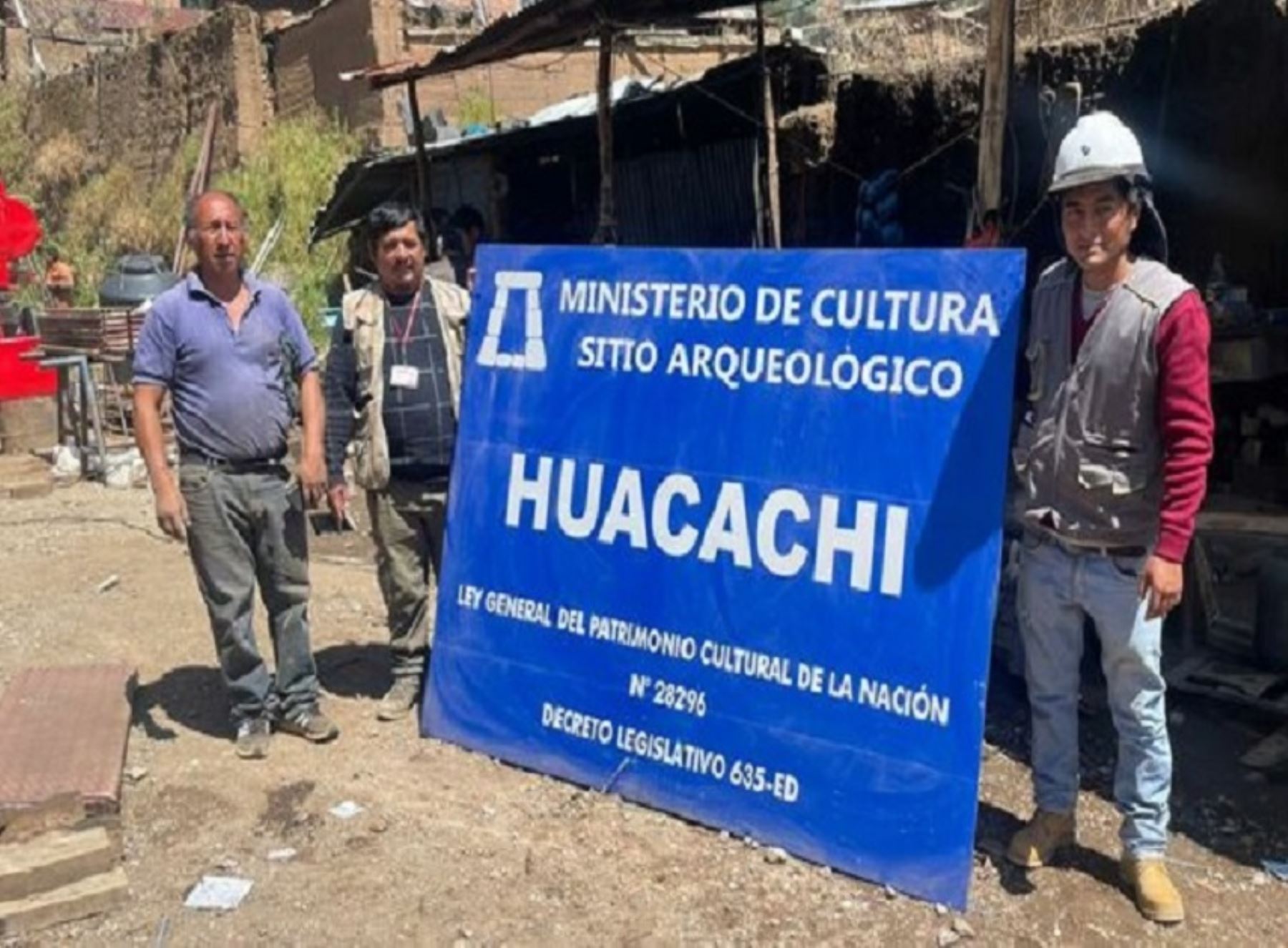 El Ministerio de Cultura dispuso la protección provisional del sitio arqueológico Huacachi, ubicado en la región Pasco. ANDINA/Difusión