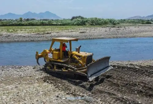 Avanzan los trabajos de encauzamiento del río San Cristóbal para evitar posibles desbordes. ANDINA/Difusión