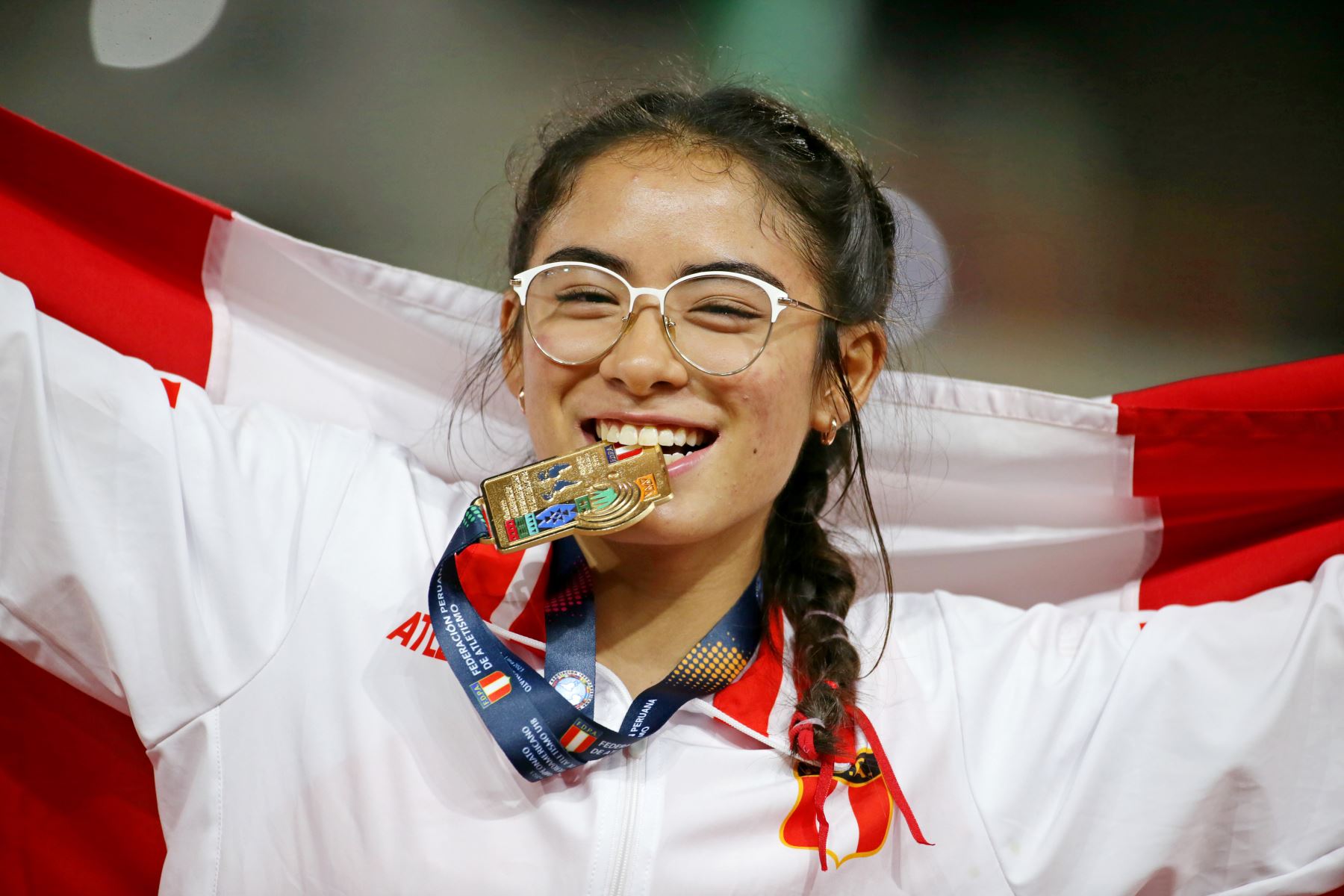 Cayetana Chirinos gana la primera medalla de oro para Perú en el Iberoamericano de Atletismo Foto: Legado