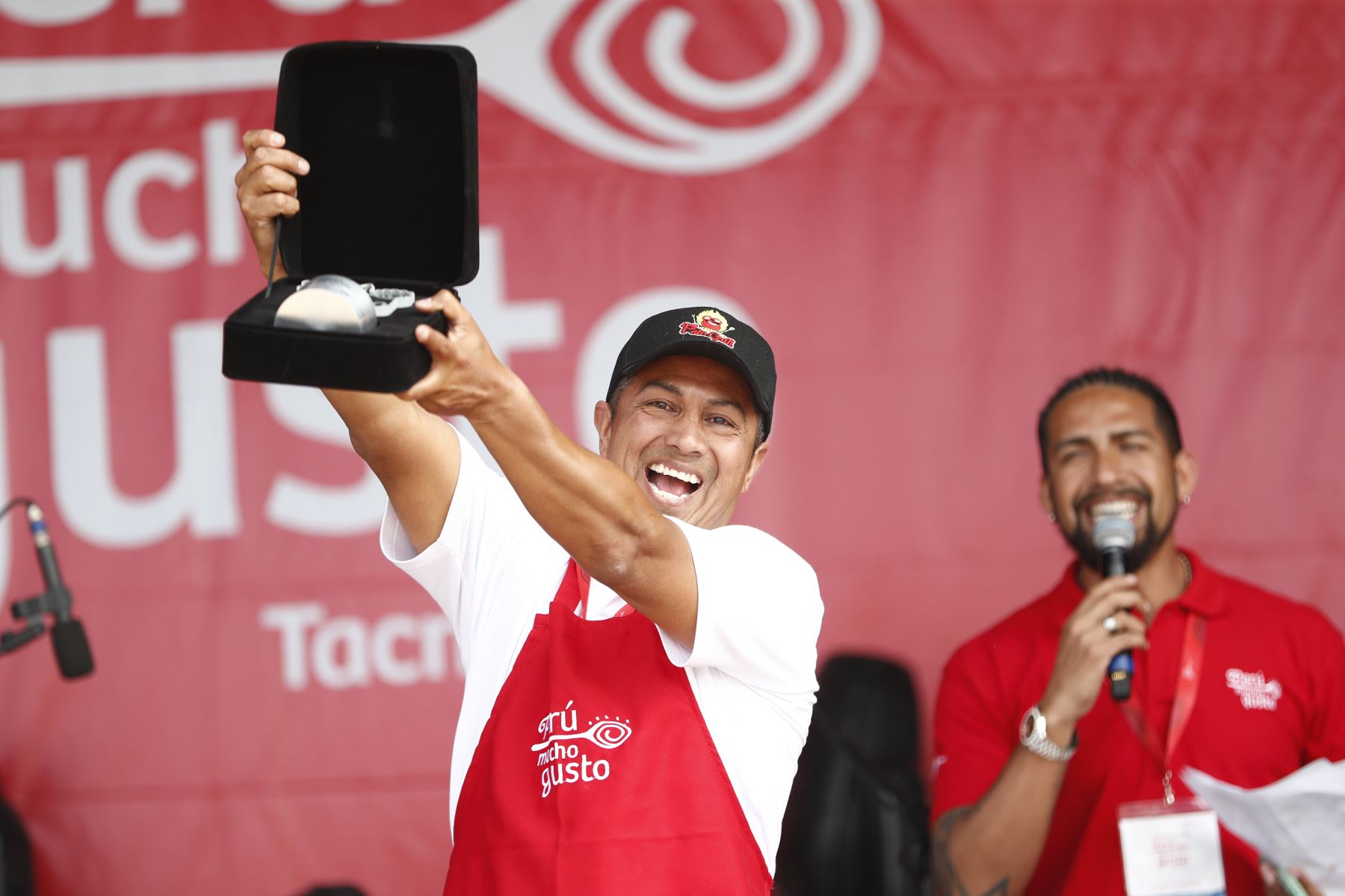 Premiación a la Innovación en el día de cierre de la feria gastronómica Perú Mucho Gusto Tacna 2023.
Foto: ANDINA/ Daniel Bracamonte