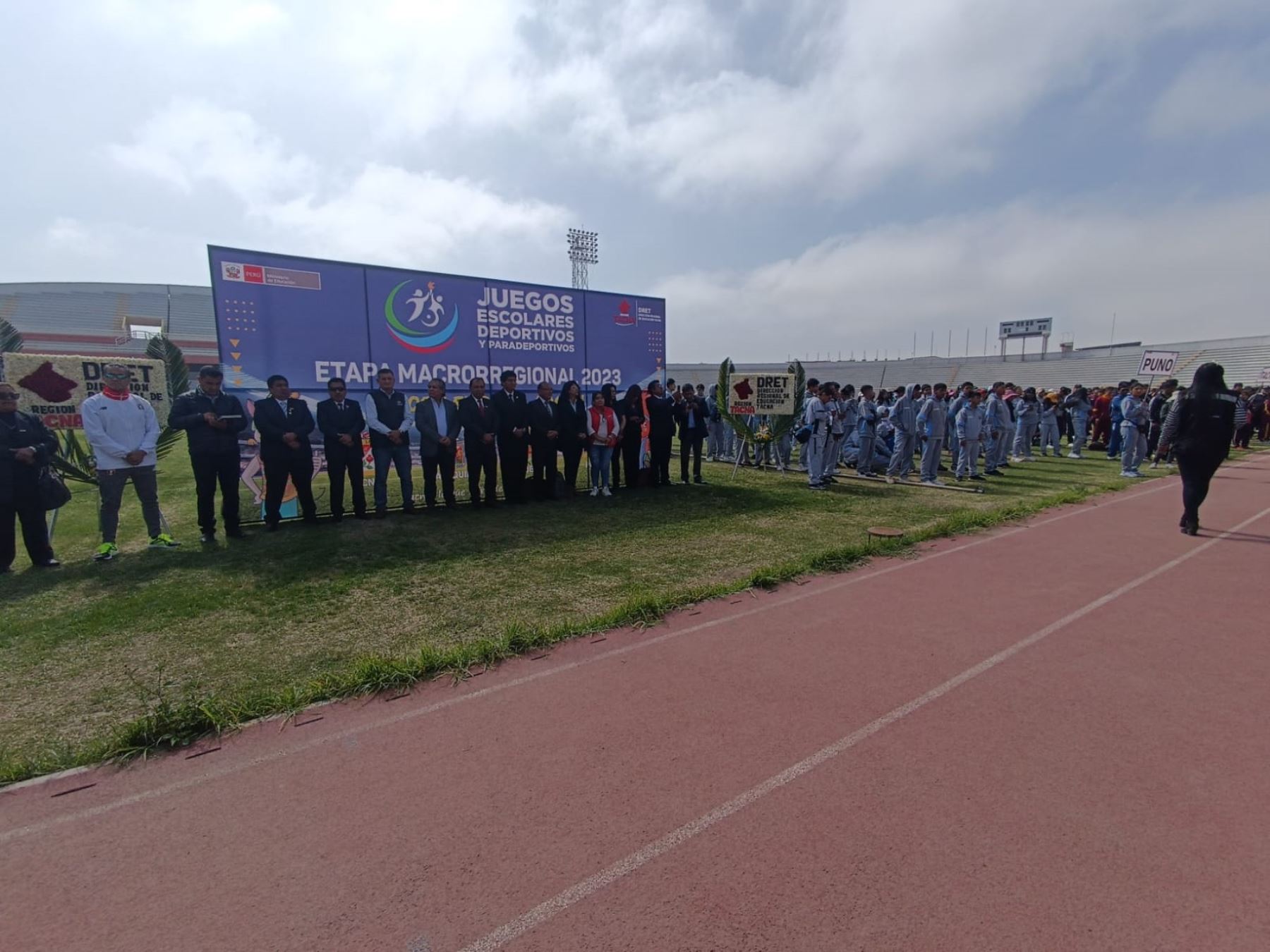 Con la participación de delegaciones de Tacna, Arequipa, Moquegua y Puno se iniciaron los Juegos Escolares Deportivos y Paradeportivos Macrorregionales que se desarrolla en la Ciudad Heroica. ANDINA/Difusión