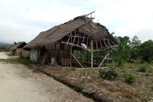 Instalaciones del colegio en Pampa Entsa (Amazonas) dañadas por los fuertes vientos y las lluvias intensas. Foto: ANDINA/Difusión
