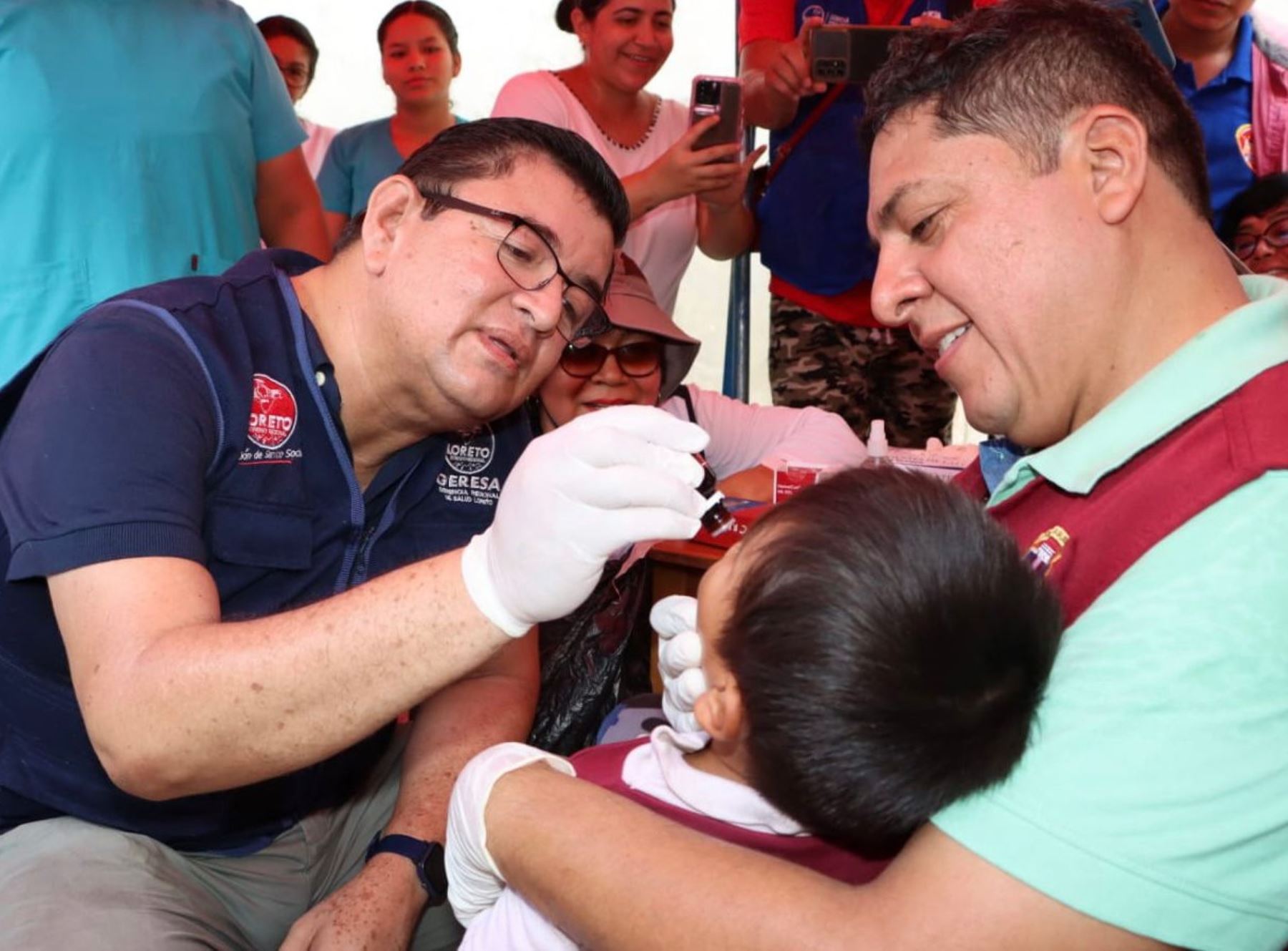 La Gerencia Regional de Salud de Loreto lanzó una campaña “Niños de Hierro” para prevenir la anemia en niños de 6 a 35 meses de edad de dicha región. ANDINA/Difusión