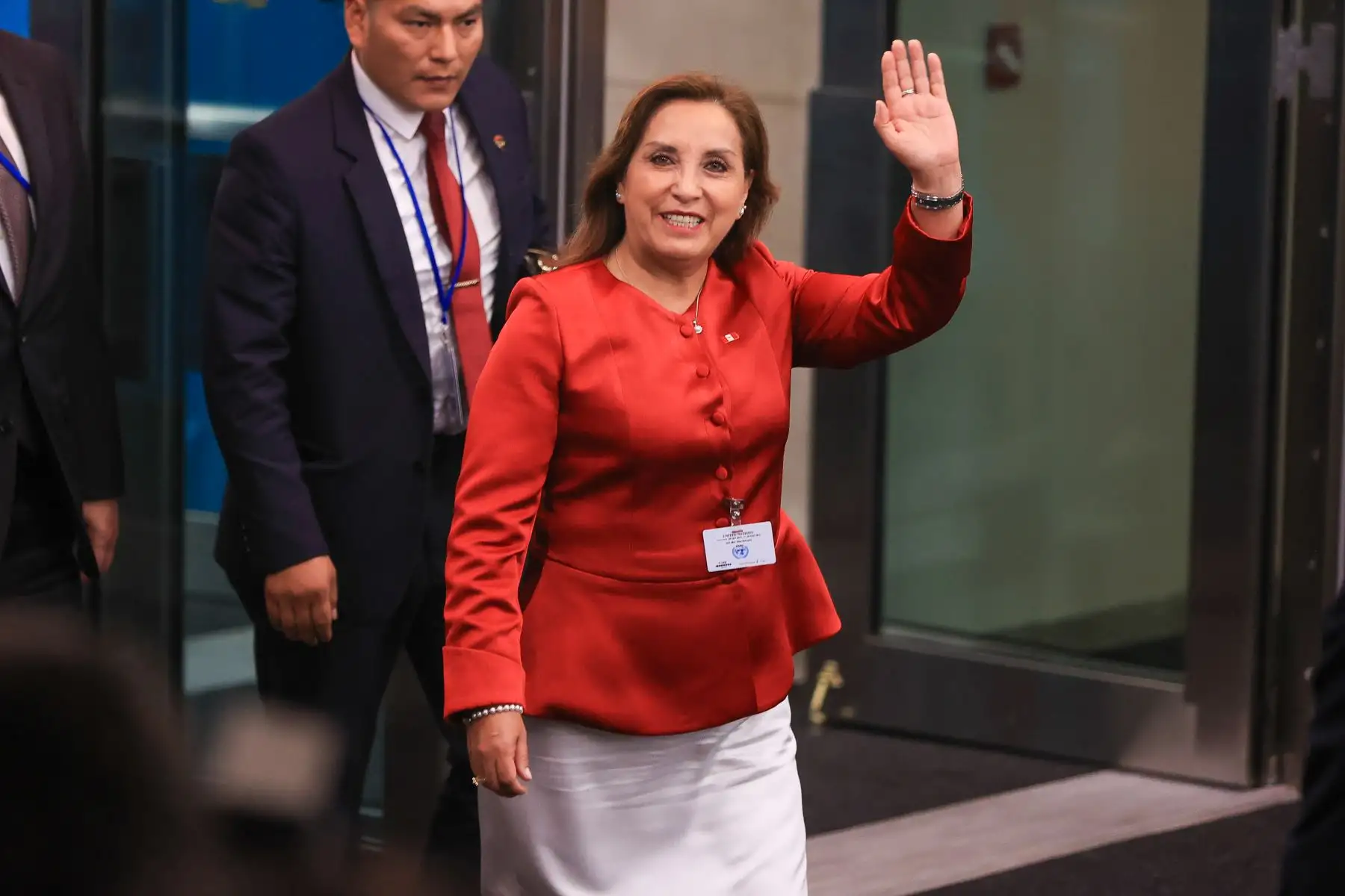 Presidenta Dina Ercilia Boluarte Zegarra interviene en el Debate General de Alto Nivel, 78.° periodo de sesiones de la Asamblea General de las Naciones Unidas.
Foto:ANDINA/Presidencia Perú