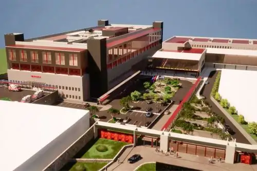 Proyecto de modernización del hospital Víctor Ramos Guardia, en Huaraz. ANDINA/Difusión