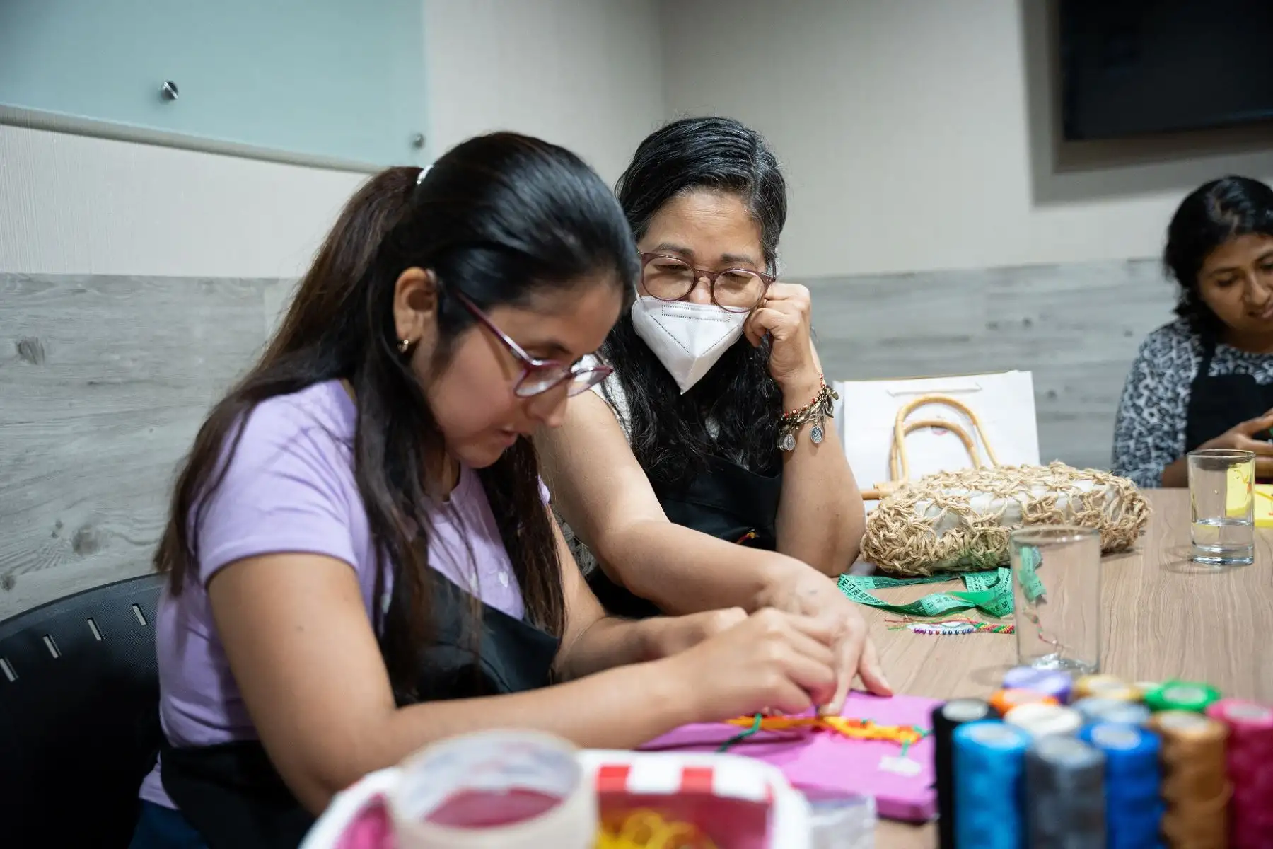 Jóvenes emprendedores.