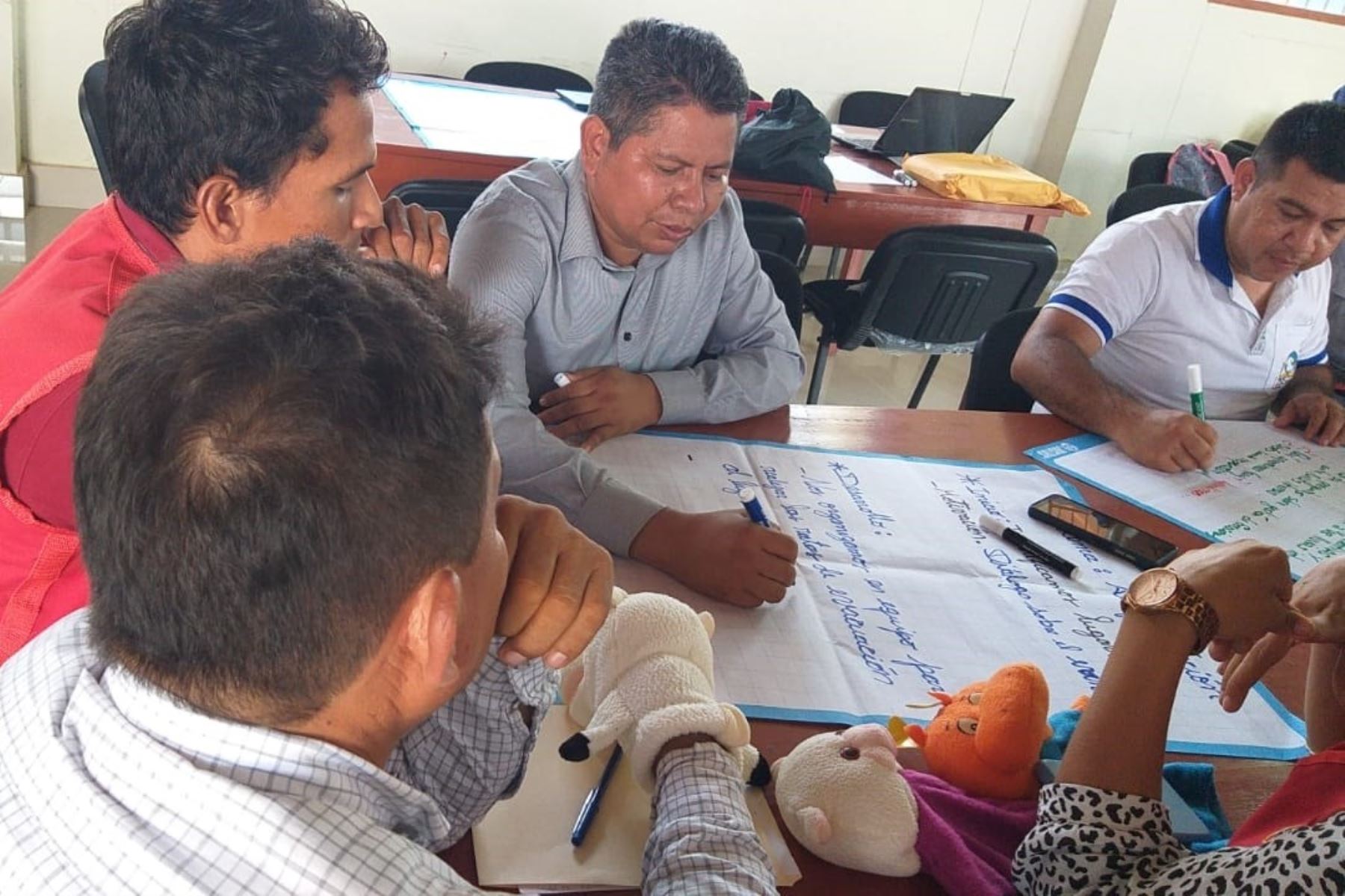 Acciones de capacitación y asesoría del Minedu a maestros y servidores del sector para enfrentar los efectos del fenómeno El Niño. Foto: MINEDU/Difusión.