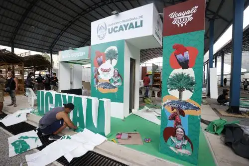 ANDINA/Vidal Tarqui.ExpoAmazónica: Tingo María tiene casi todo listo para feria más importante de la Amazonía