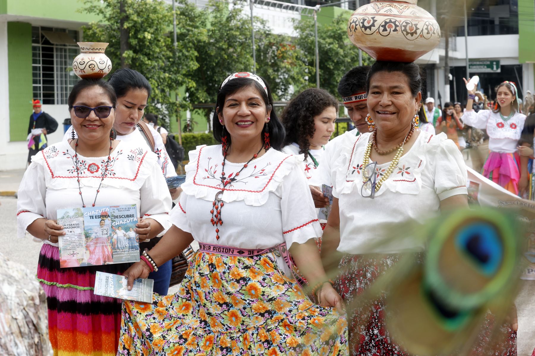 Con un colorido pasacalle lleno tradición y alegría se lleva a cabo la inauguración de la Expo Amazónica 2023., la feria más grande de la Amazonía peruana.
Foto: ANDINA/Vidal Tarqui