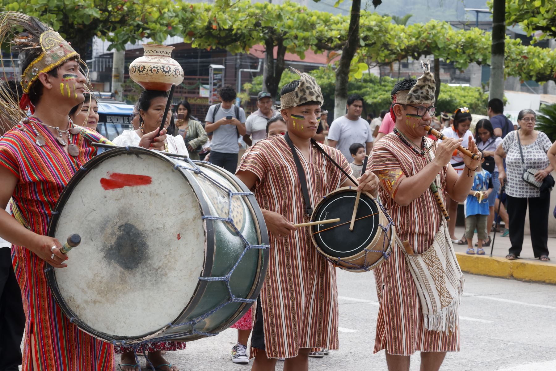 Con un colorido pasacalle lleno tradición y alegría se lleva a cabo la inauguración de la Expo Amazónica 2023., la feria más grande de la Amazonía peruana.
Foto: ANDINA/Vidal Tarqui
