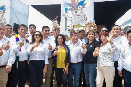 La ministra de Cultura, Leslie Urteaga, participó en la inauguración de ExpoAmazónica 2023 en Tingo María. Foto: Ministerio de Cultura/Difusión.