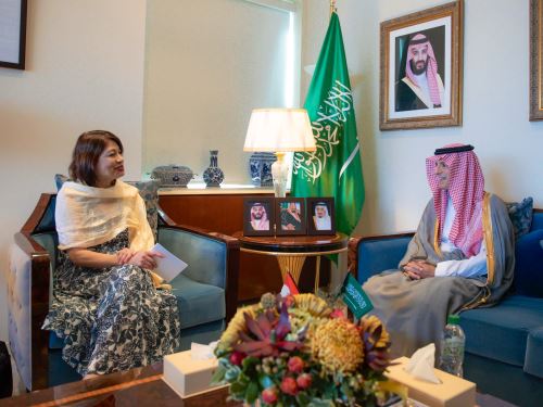 Canciller de Arabia Saudita expresó voluntad de suscribir acuerdo de cooperación con Perú