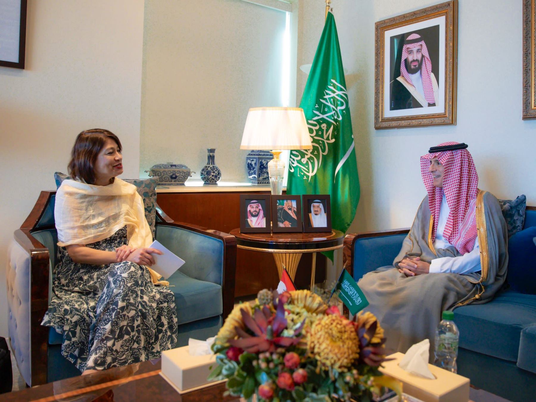 Canciller de Arabia Saudita expresó voluntad de suscribir acuerdo de cooperación con Perú