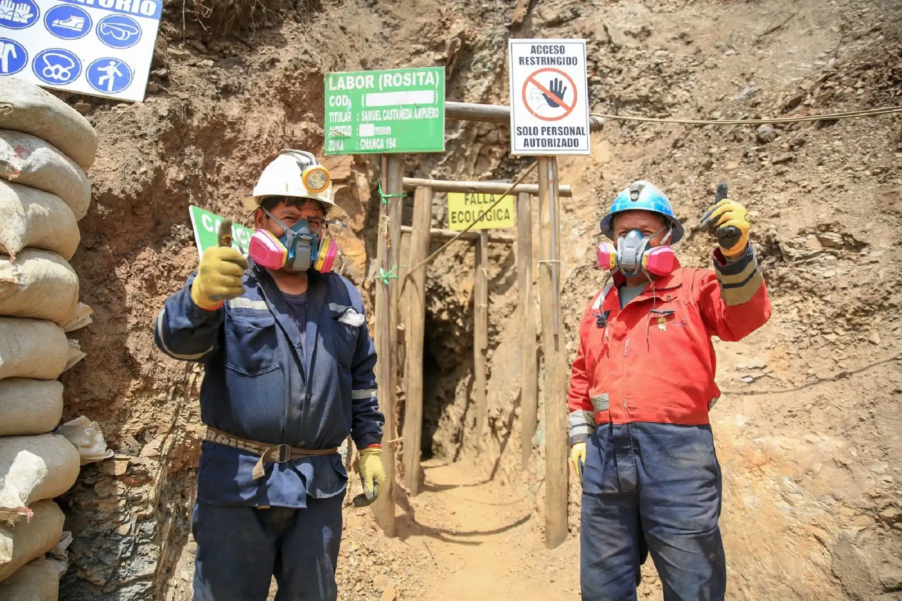 Pequeña minería.