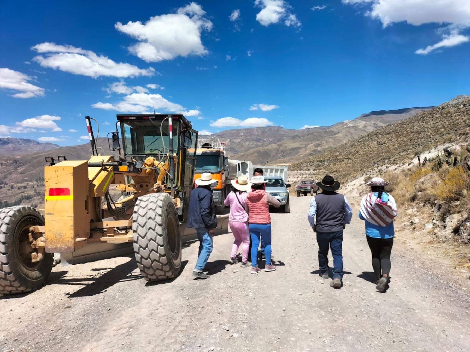 La ARCC financiará la reconstrucción de la carretera de acceso a una zona turística del Valle del Colca, en Arequipa, afectada por los eventos naturales causados por el Fenómeno El Niño costero de 2017. ANDINA/Difusión