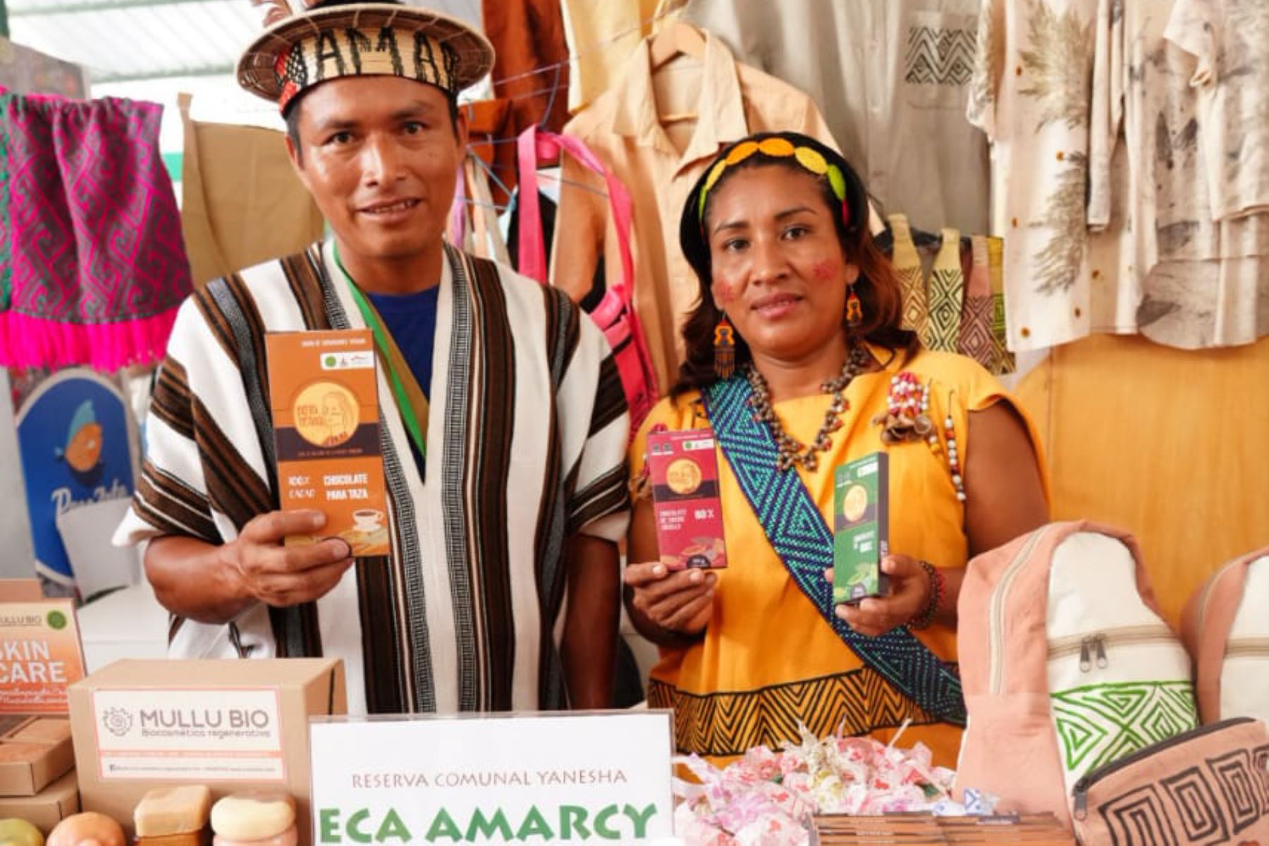 En Expo Amazónica 2023 participan 35 productores de las áreas naturales protegidas de San Martín, Loreto, Amazonas, Ucayali, Huánuco, Pasco, Cusco y Madre de Dios. Foto: ANDINA/Difusión