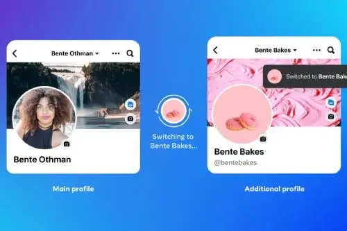 Cada perfil tendrá un feed único con contenido relevante y podrás cambiar fácilmente entre perfiles sin tener que iniciar sesión.