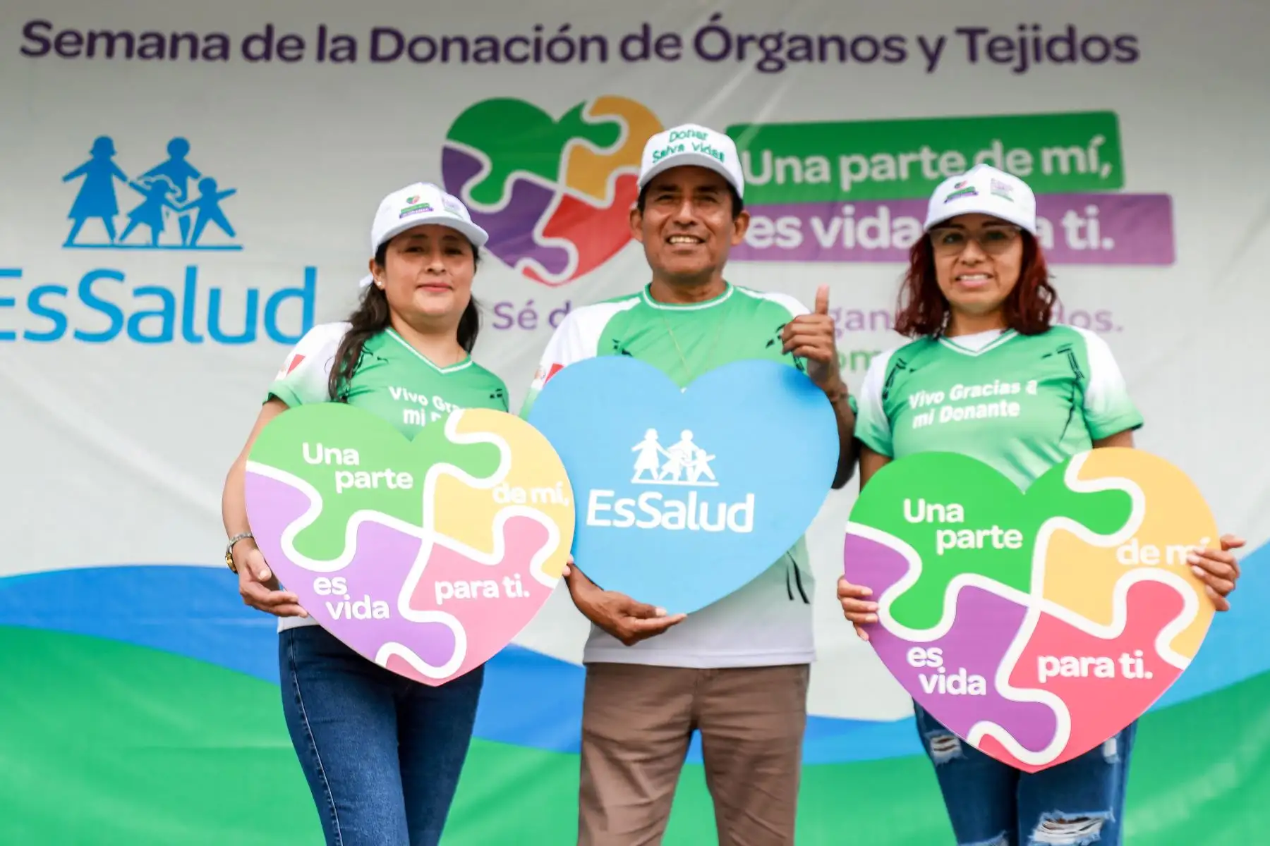 Natalia, Julio y Jenny ensayan para competir en Alemania y romper la idea de que un trasplantado es una persona débil. Foto: ANDINA/Difusión