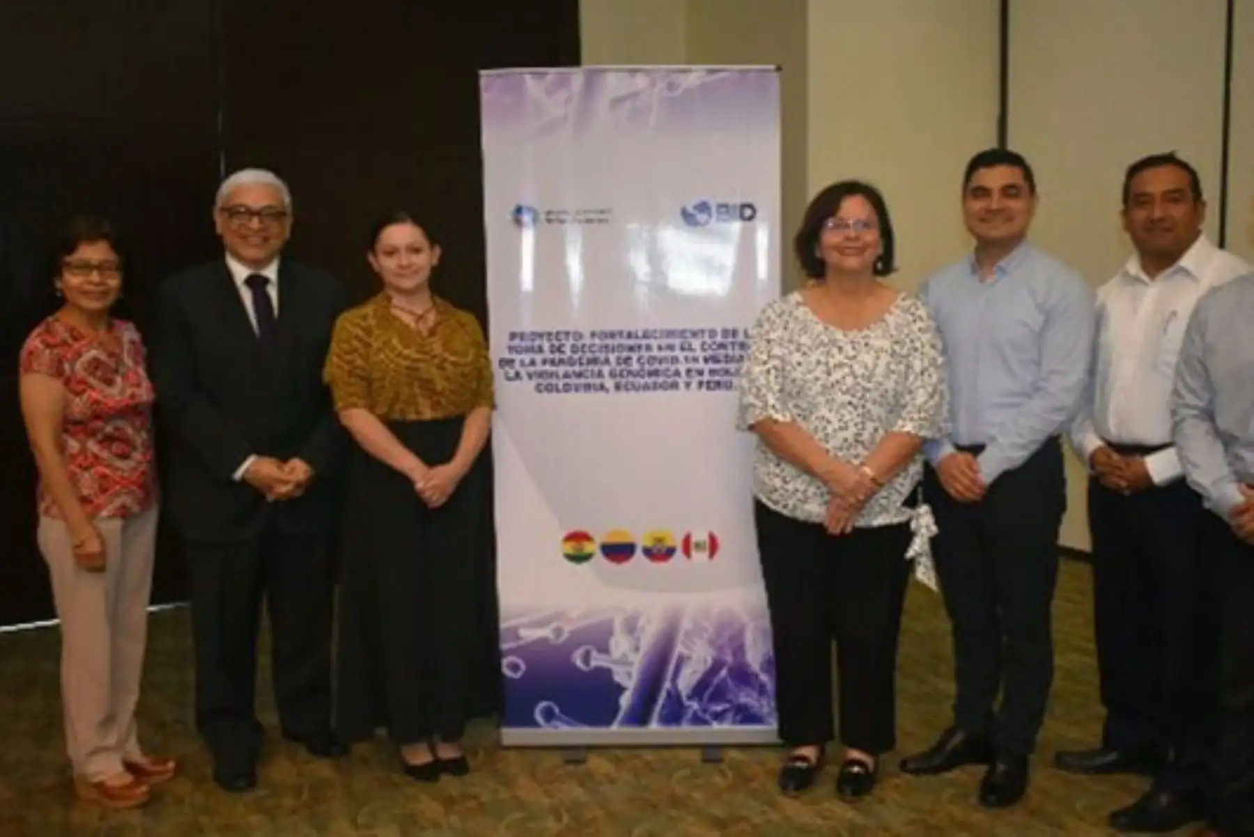 Durante su participación en El II Taller de Intercambio de protocolos de vigilancia genómica y estrategia de comunicación efectiva se desarrolló del 18 al 20 de setiembre. ANDINA/ INS.
