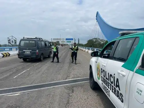 Policía Nacional refuerza en Tumbes la vigilancia y seguridad en la frontera con Ecuador para evitar el ingreso del cabecilla de la banda delincuencial "Tren de Aragua". Foto: Milagros Rodríguez