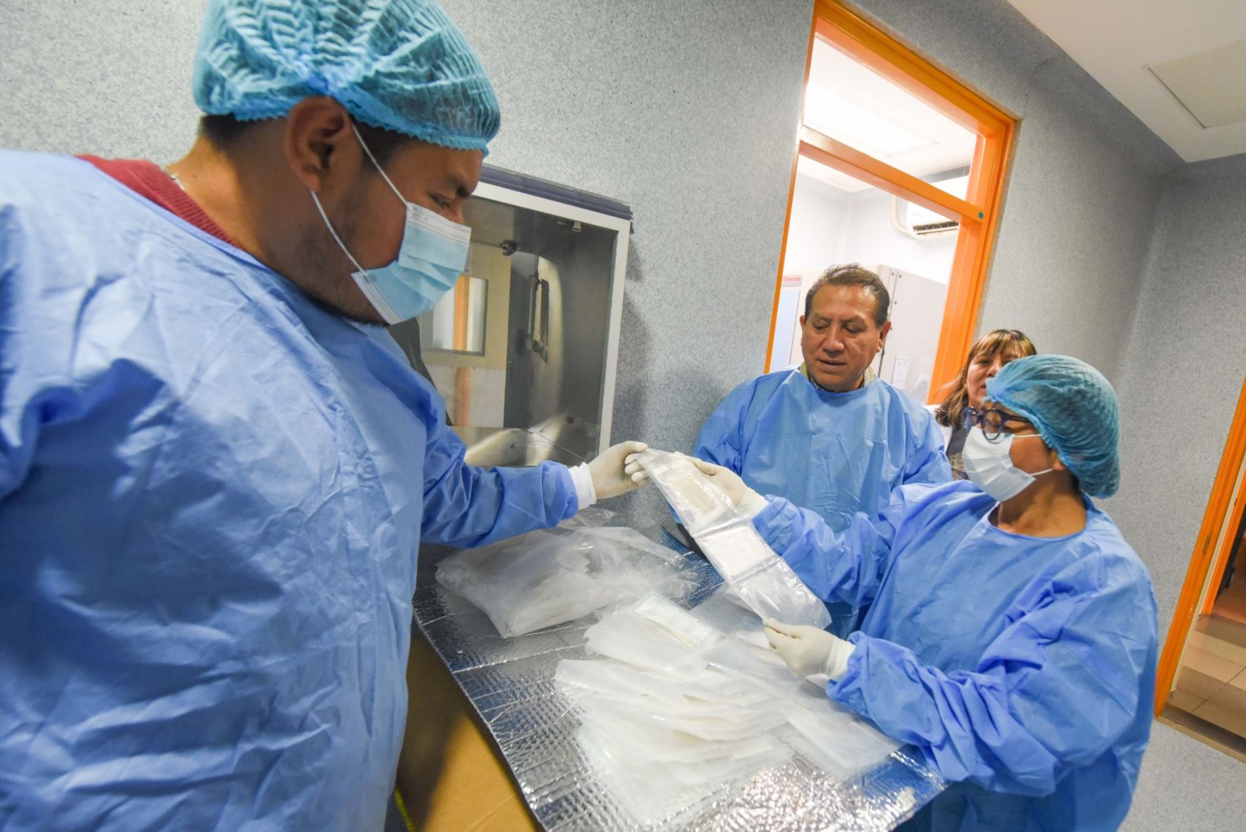 Hospital de Estados Unidos dona piel humana para salvar la vida de un bebé de 9 meses y un niño de 5 años. Foto:ANDINA/Difusión