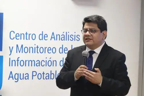 Presidente ejecutivo de la Sunass, Mauro Gutiérrez. ANDINA/Héctor Vinces