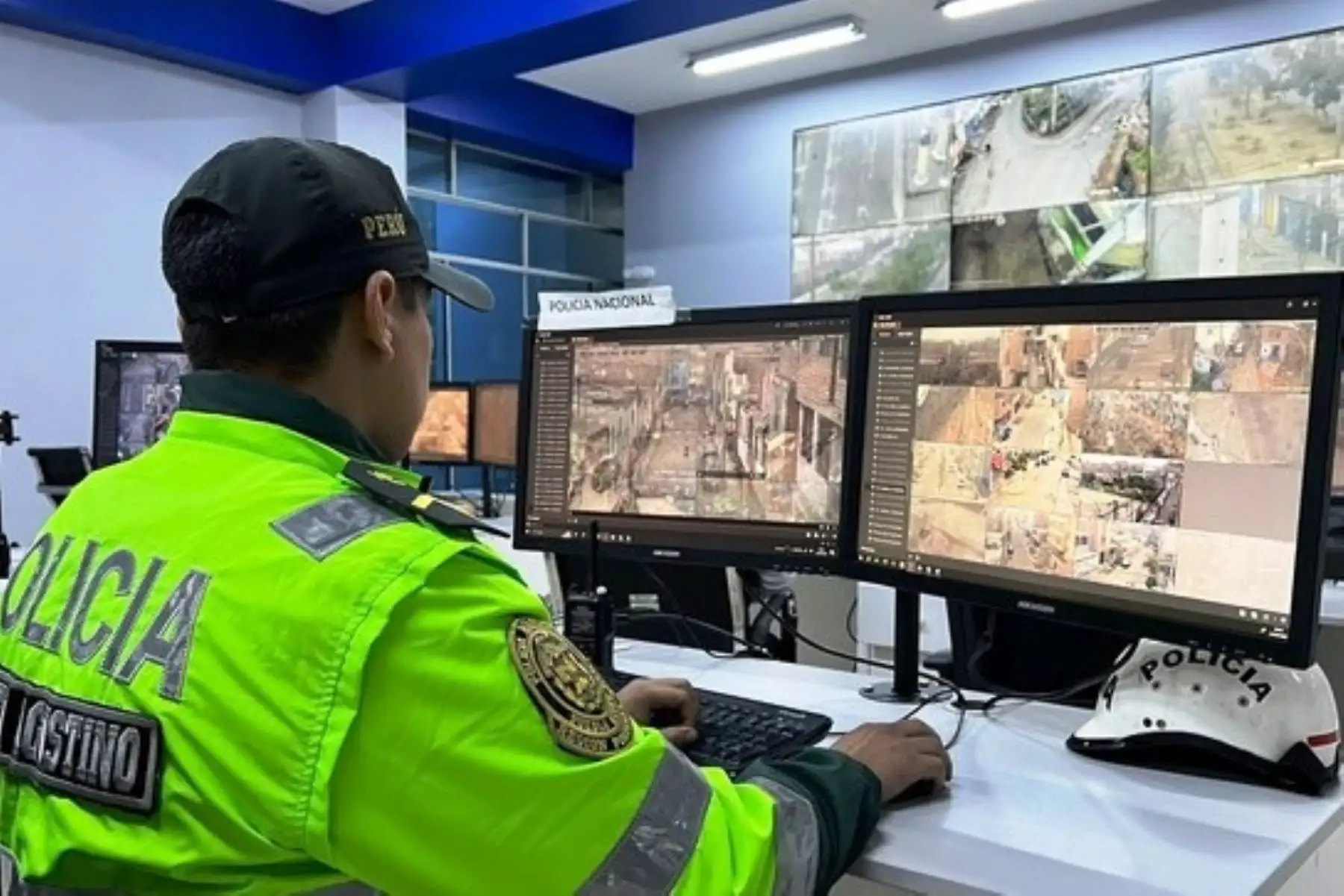 El Agustino refuerza su seguridad con nueva base policial del Escuadrón Verde. Foto: ANDINA/Difusión.