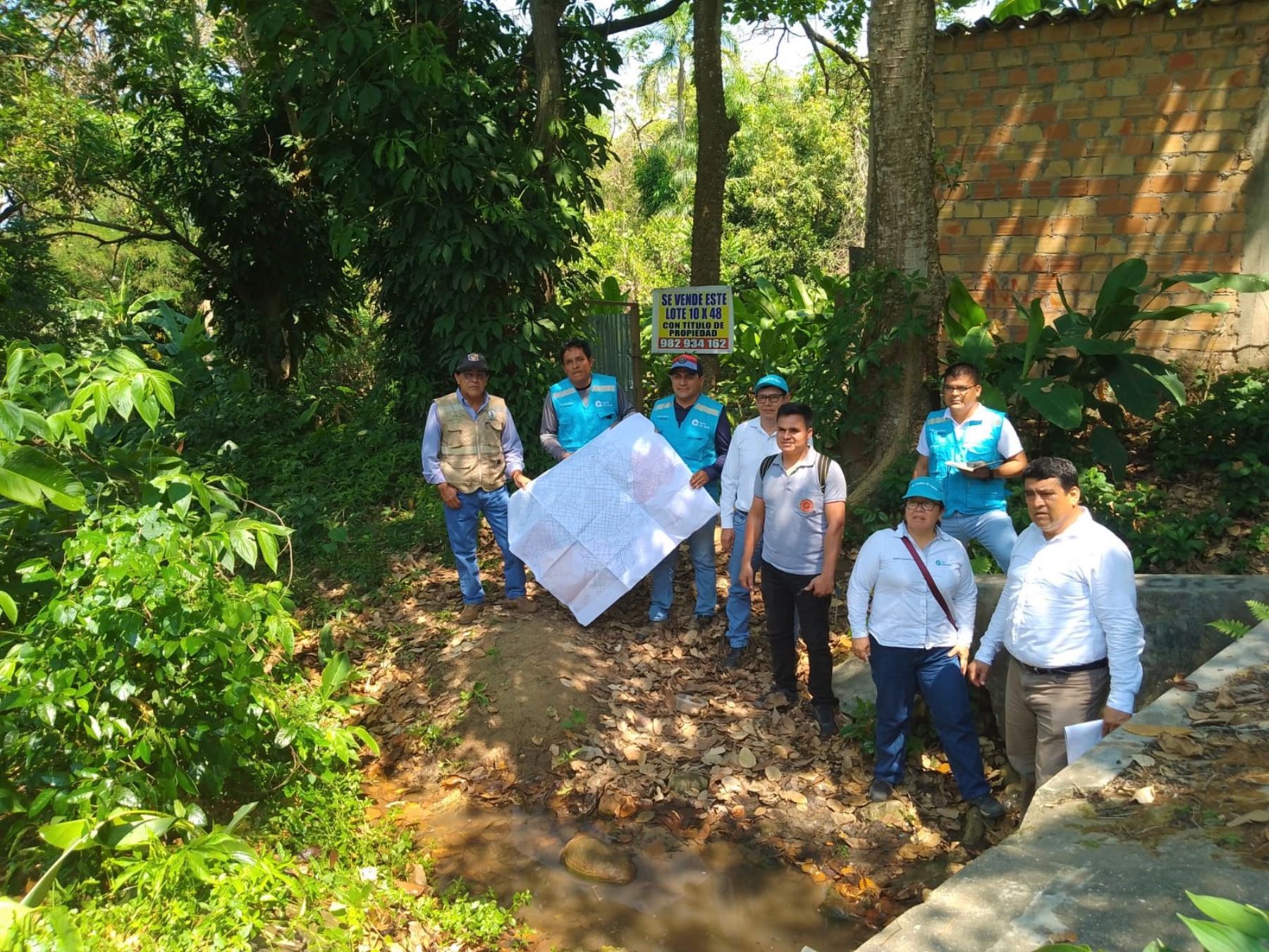 Especialistas de Emapa San Martín y del Colegio de Ingenieros evalúan fuentes alternativas de agua para Tarapoto ante el déficit hídrico. ANDINA/Difusión