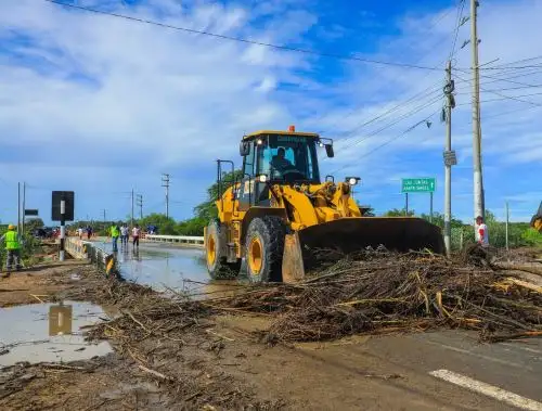 MTC realiza intervenciones en 30 rutas nacionales como prevención ante posibles impactos del inminente Fenómeno de El Niño.