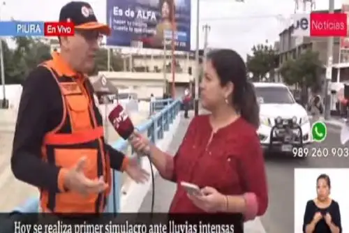 Simulacro por lluvias: Indeci hace llamado a la población a participar en ejercicio de hoy.