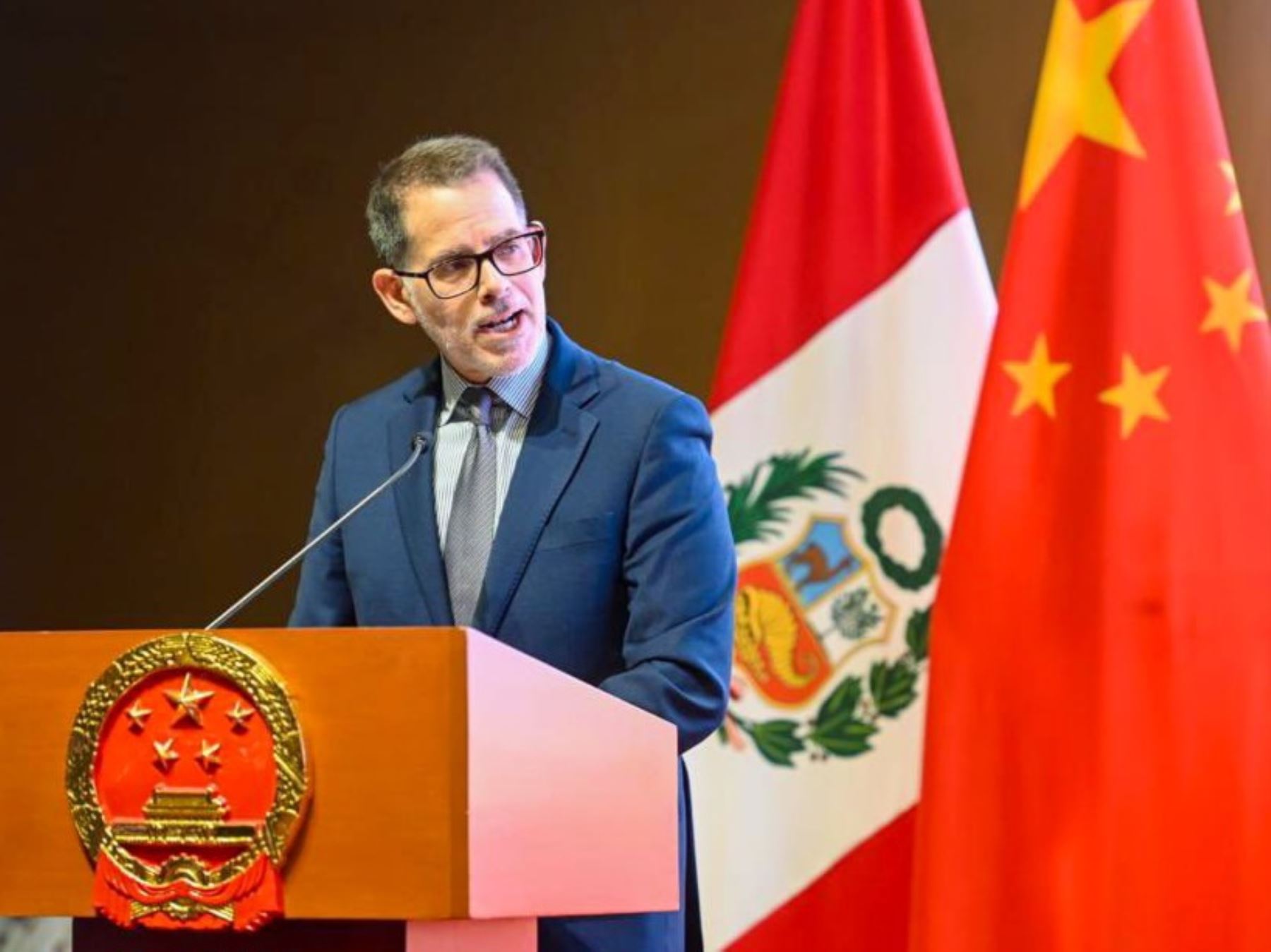 Ignacio Higueras, viceministro de Relaciones Exteriores peruano. ANDINA/Difusión